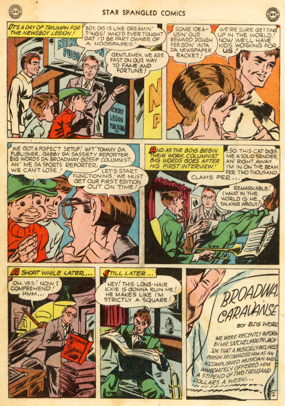 Read online Star Spangled Comics comic -  Issue #42 - 4