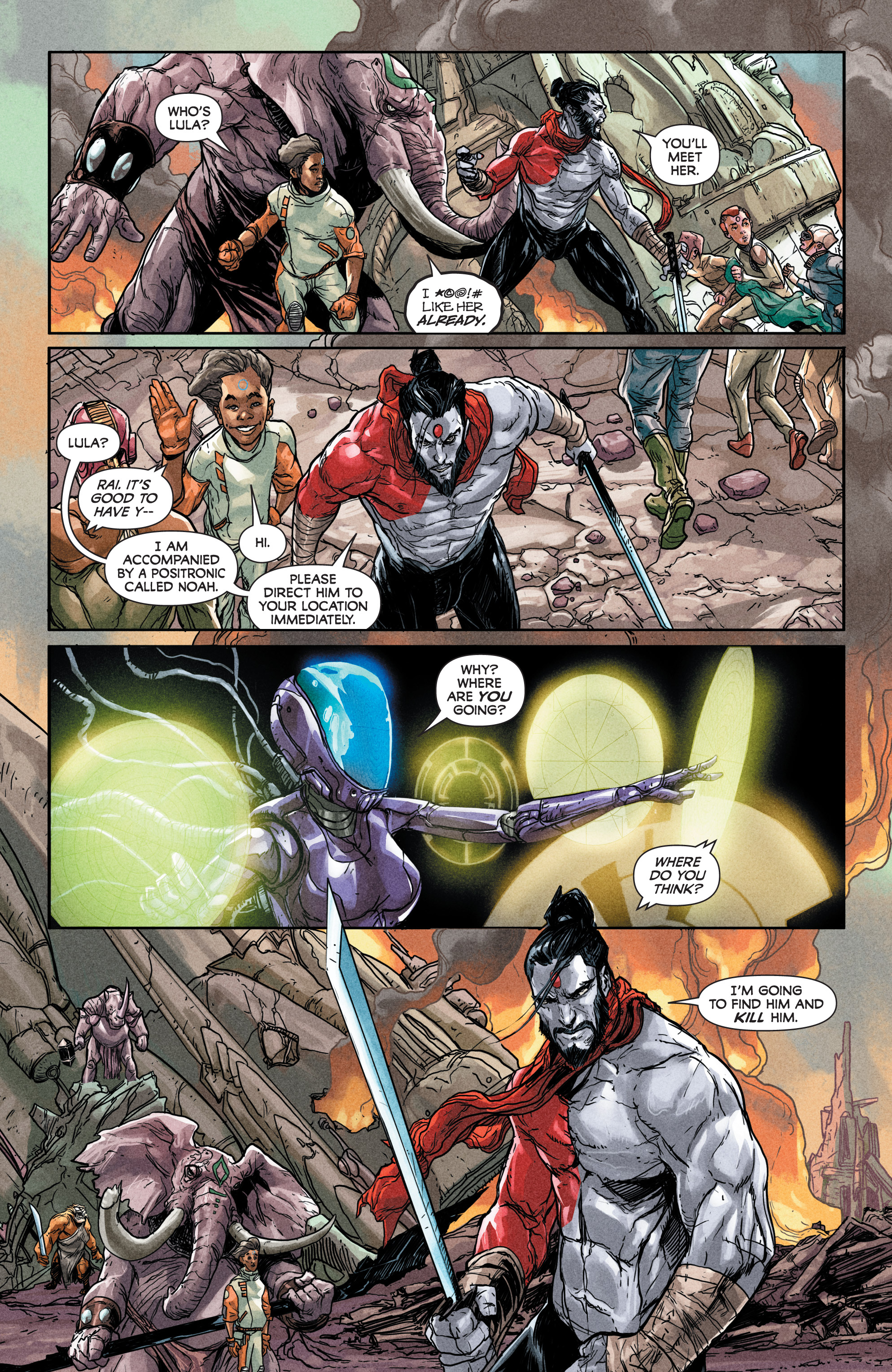 Read online Fallen World comic -  Issue #5 - 6
