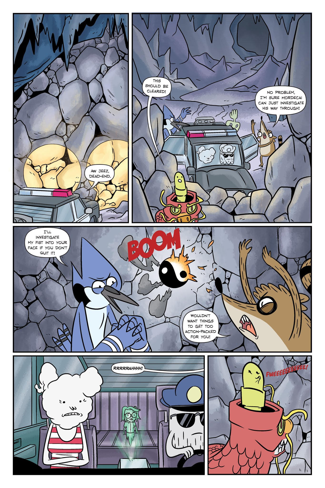 Read online Regular Show: Noir Means Noir, Buddy comic -  Issue # TPB (Part 2) - 16