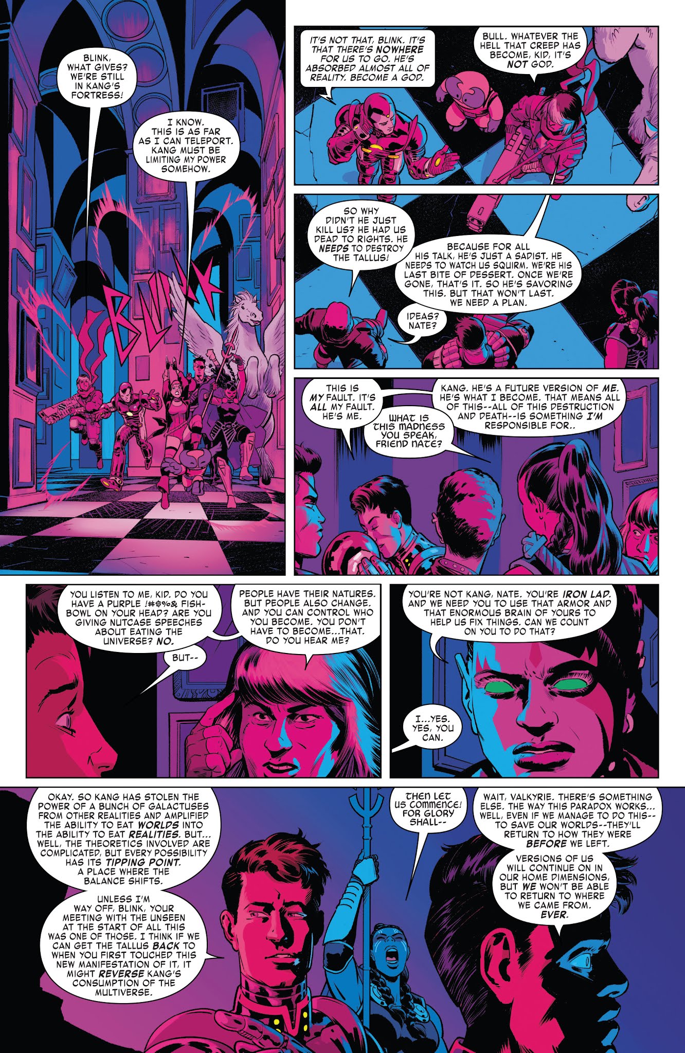 Read online Exiles (2018) comic -  Issue #5 - 7