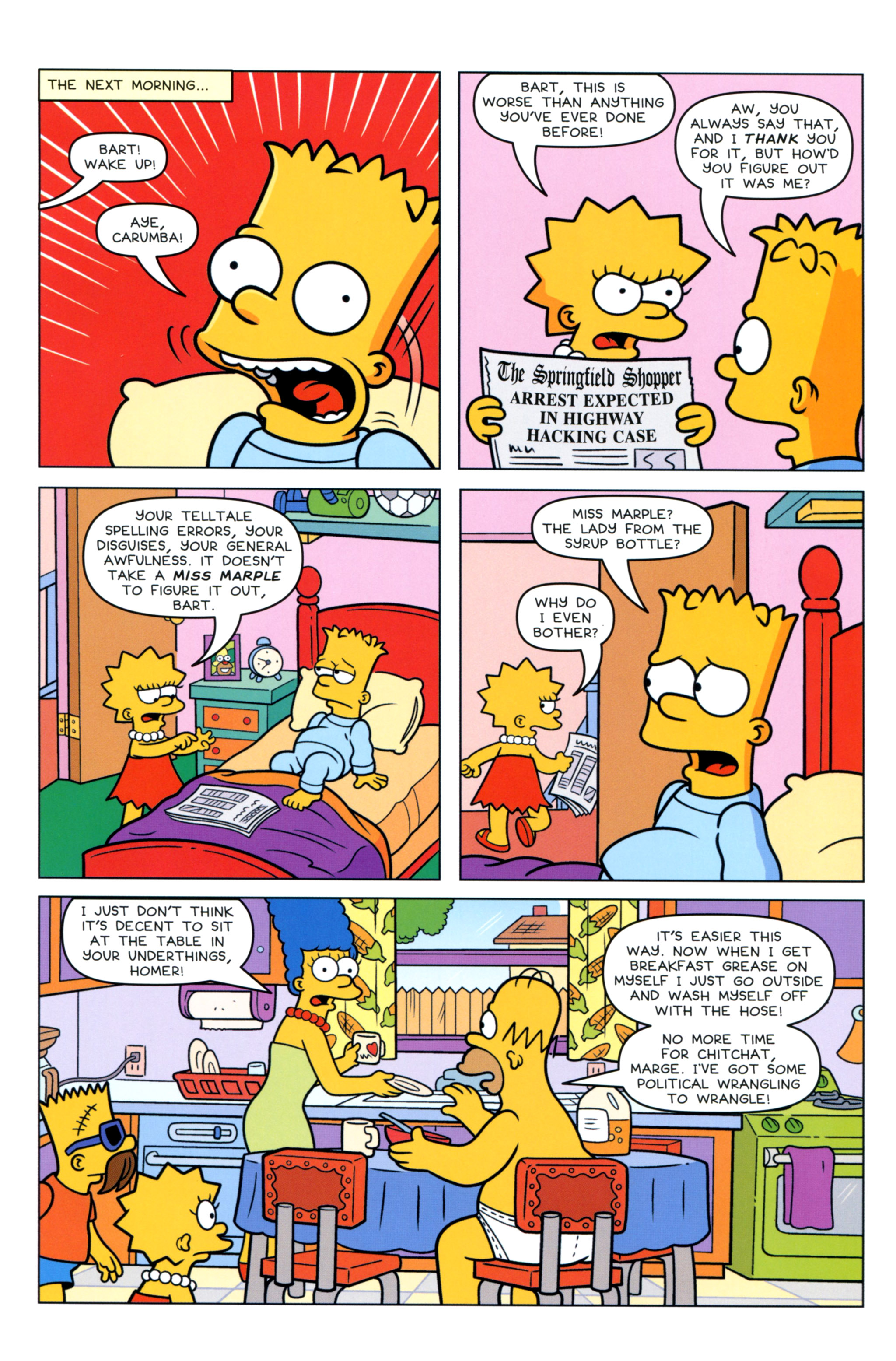 Read online Simpsons Comics comic -  Issue #209 - 21