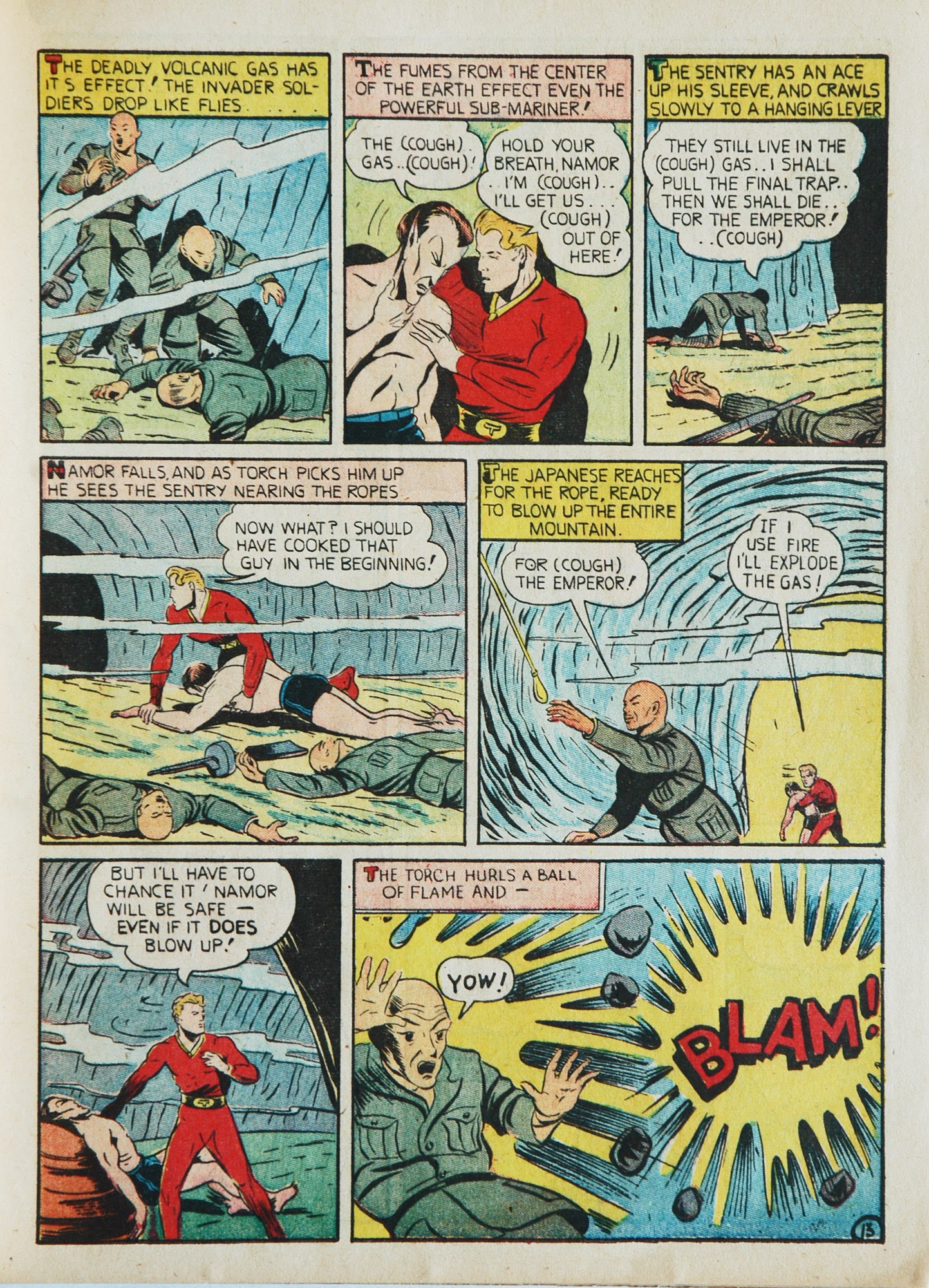 Read online Marvel Mystery Comics comic -  Issue #17 - 15