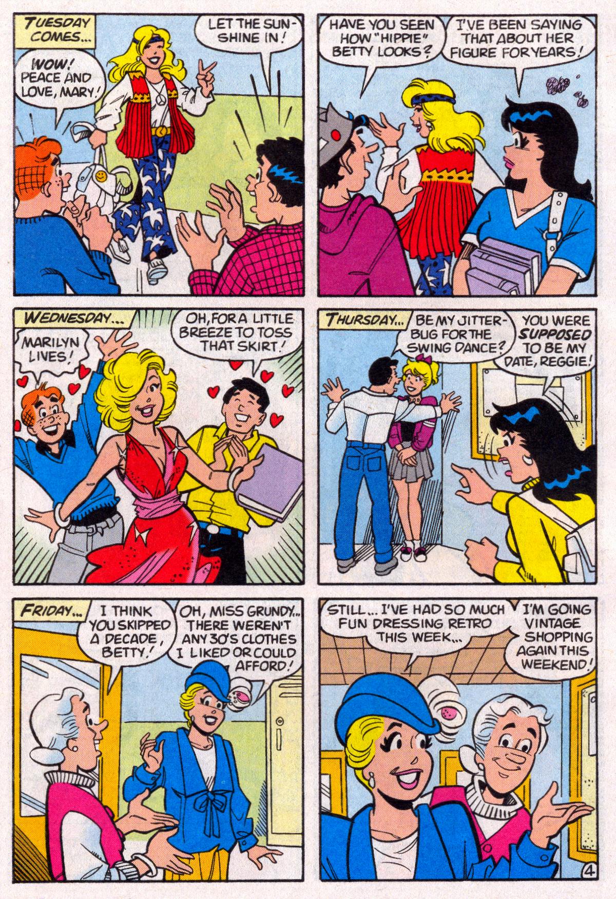 Read online Betty and Veronica Digest Magazine comic -  Issue #156 - 22
