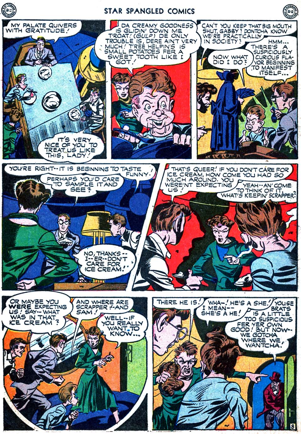 Read online Star Spangled Comics comic -  Issue #33 - 10