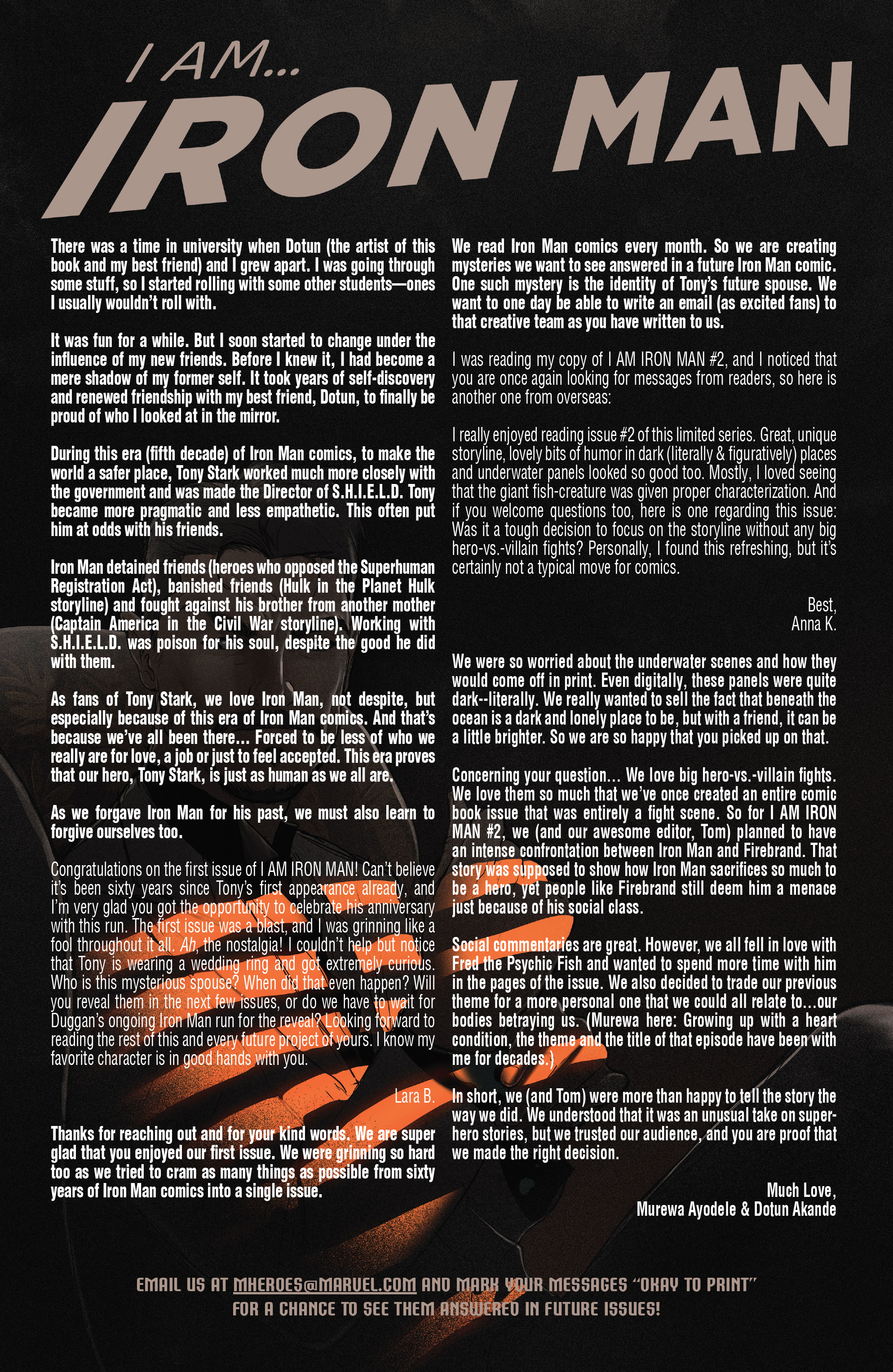 Read online I Am Iron Man comic -  Issue #4 - 22