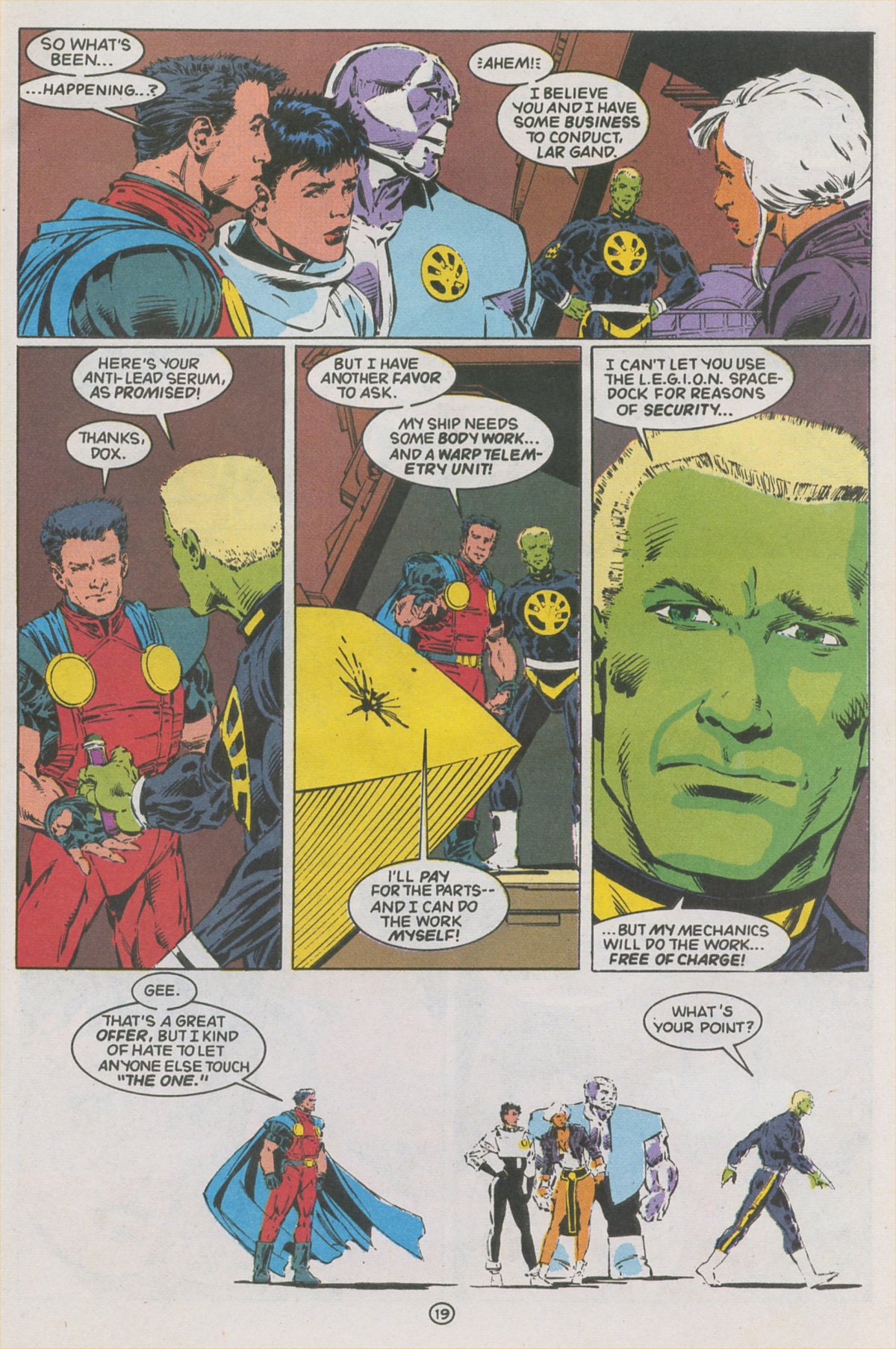 Read online Valor (1992) comic -  Issue #4 - 20