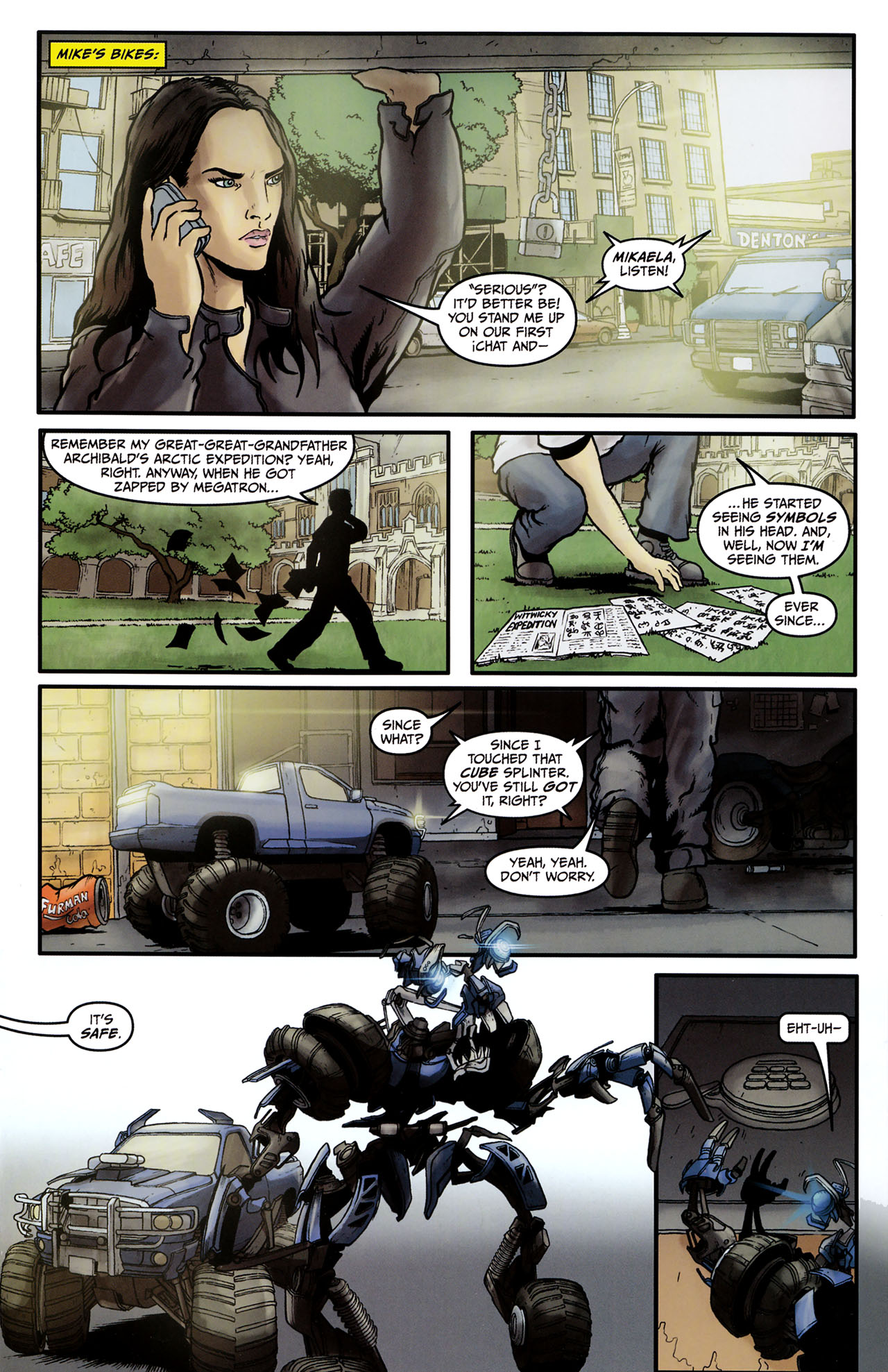 Read online Transformers: Revenge of the Fallen — Official Movie Adaptation comic -  Issue #2 - 8