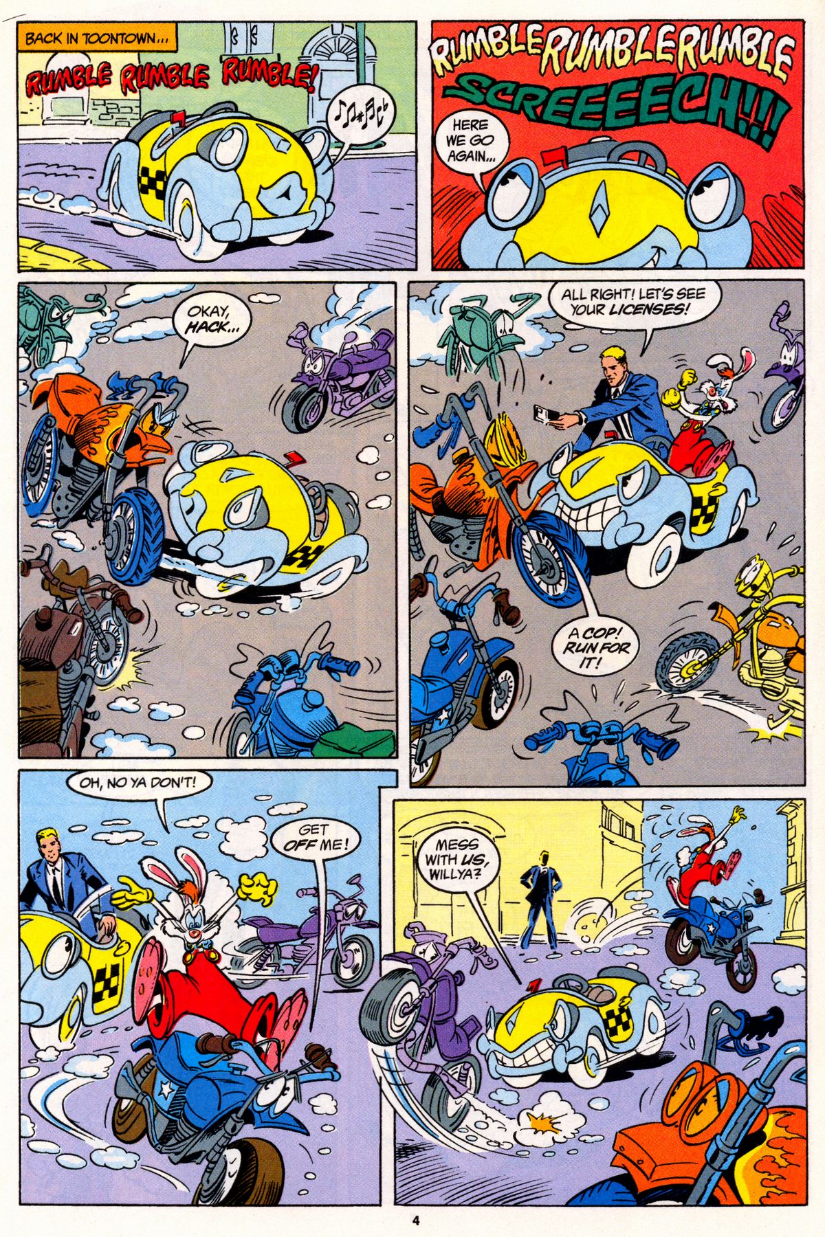 Read online Roger Rabbit comic -  Issue #6 - 6