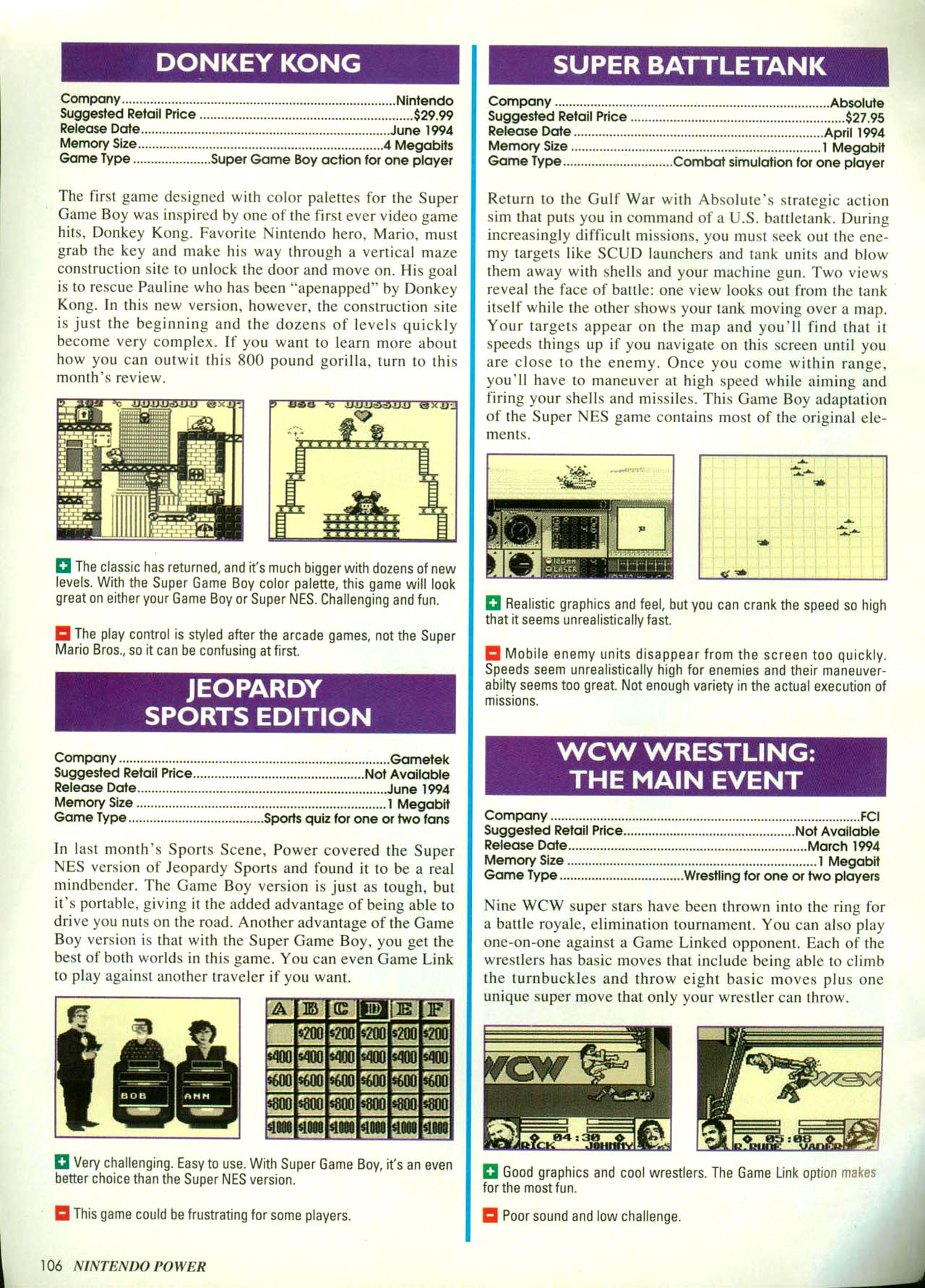 Read online Nintendo Power comic -  Issue #61 - 105