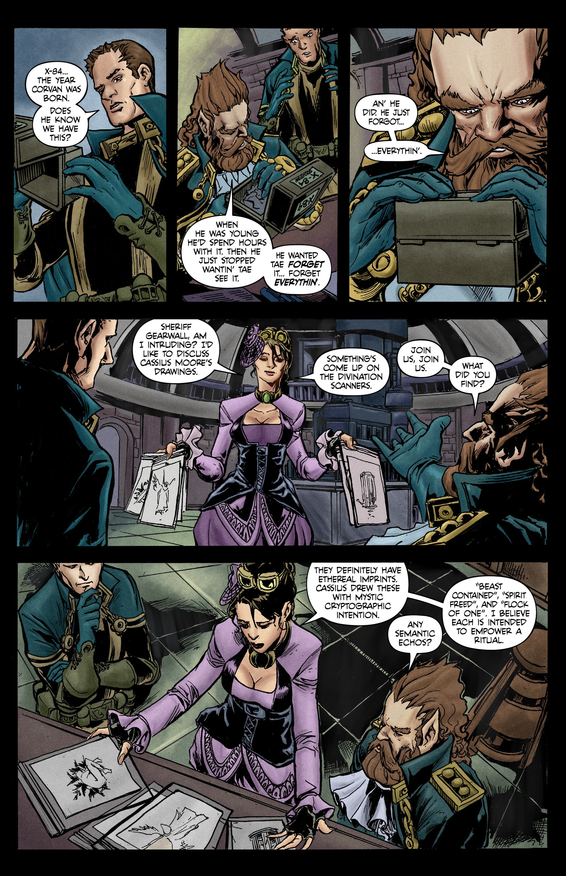 Read online Raven Nevermore comic -  Issue #4 - 24