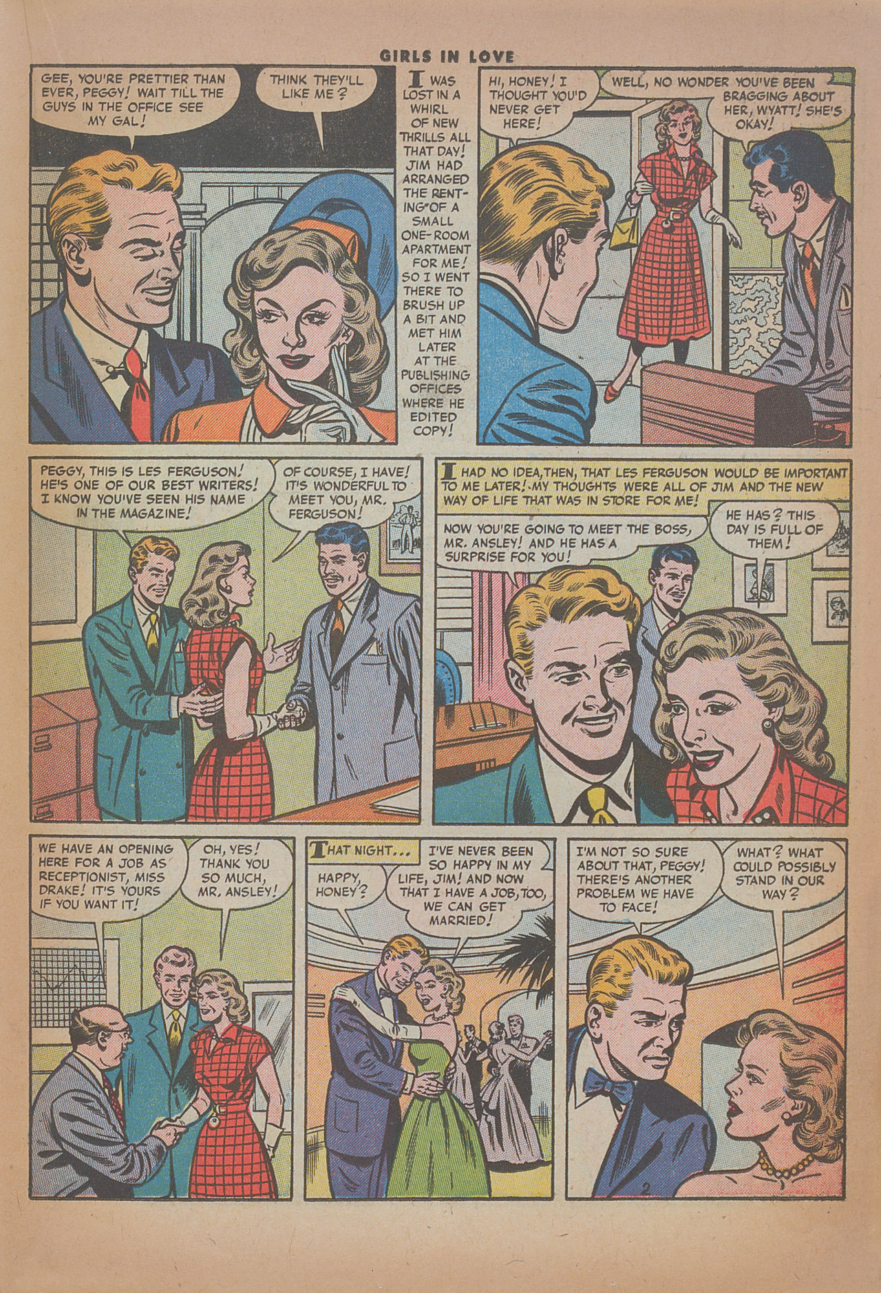 Read online Girls in Love (1955) comic -  Issue #52 - 19