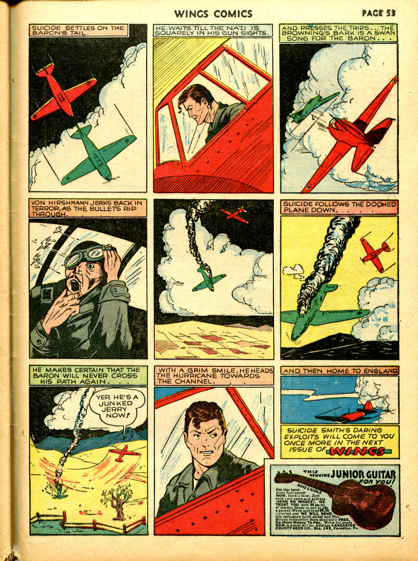 Read online Wings Comics comic -  Issue #6 - 55