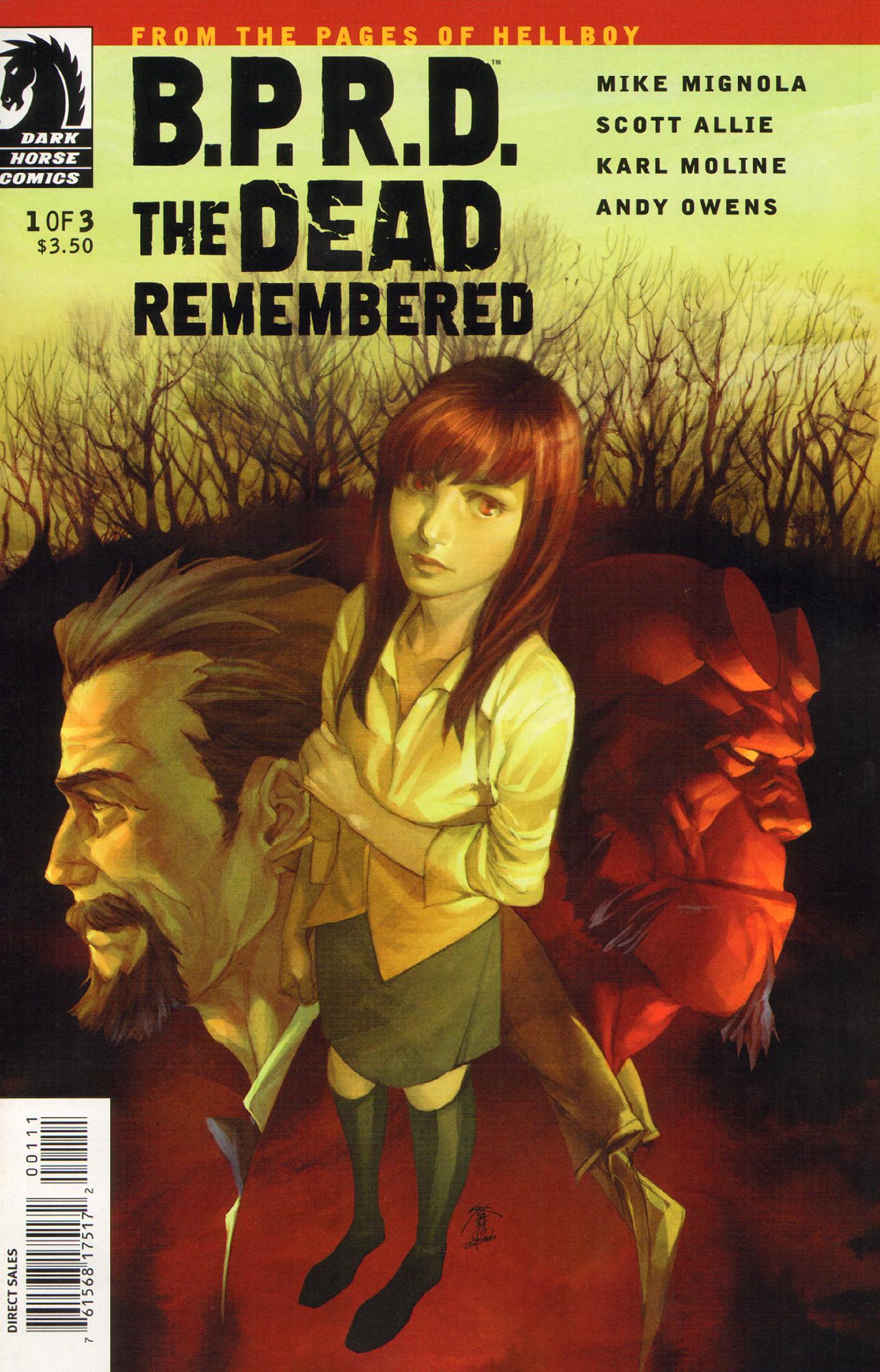 Read online B.P.R.D.: The Dead Remembered comic -  Issue #1 - 1