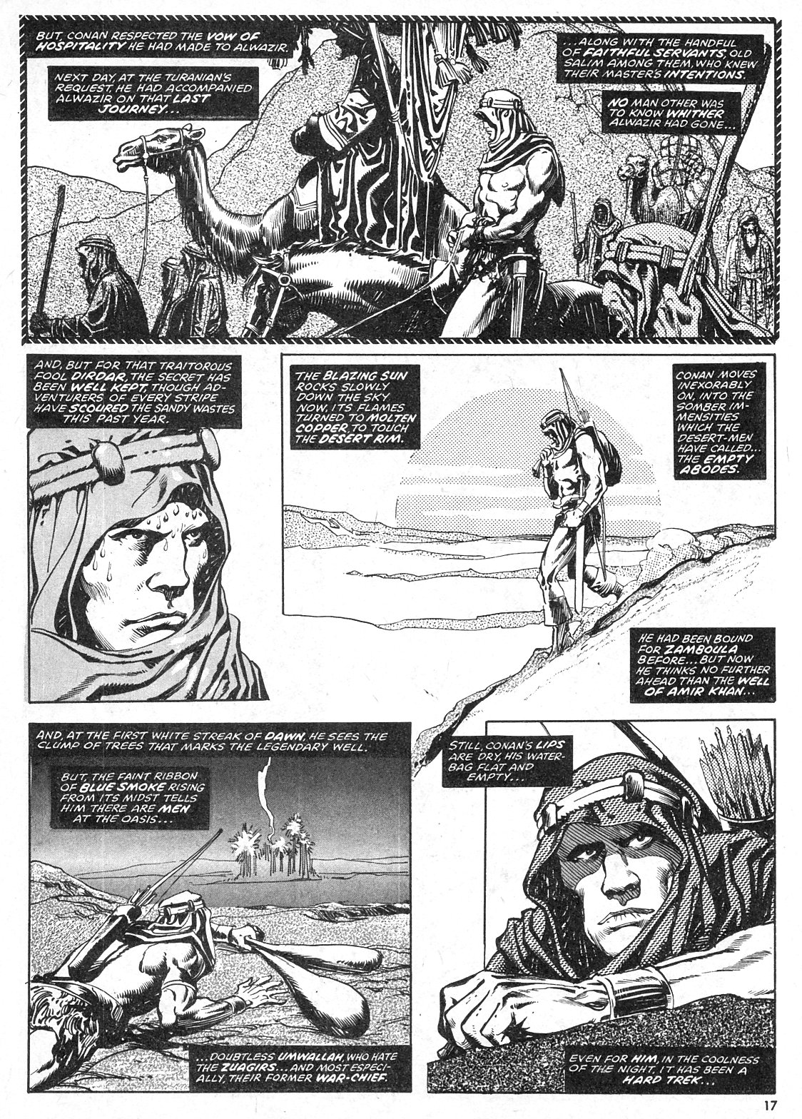Read online The Savage Sword Of Conan comic -  Issue #28 - 17