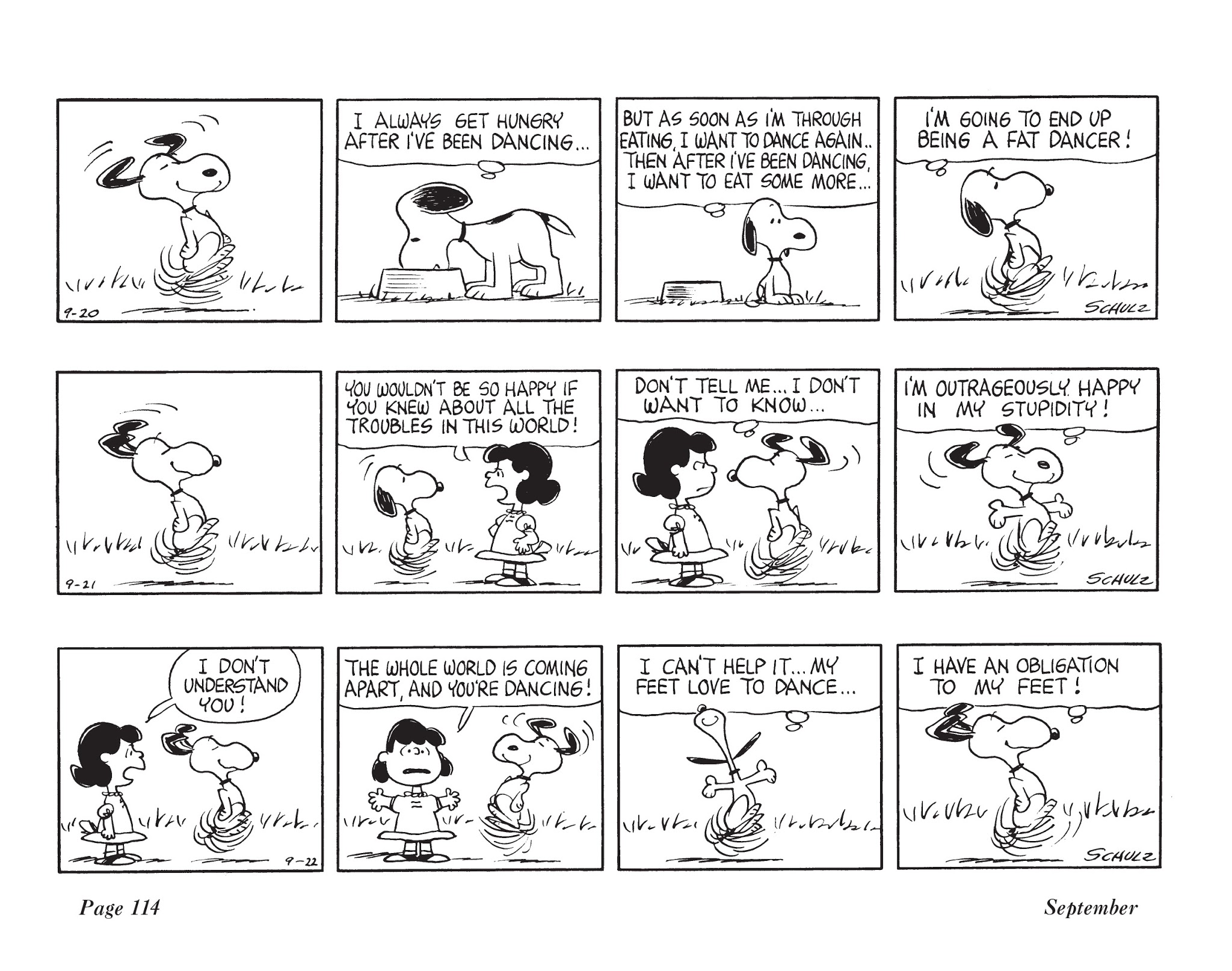 Read online The Complete Peanuts comic -  Issue # TPB 8 - 126