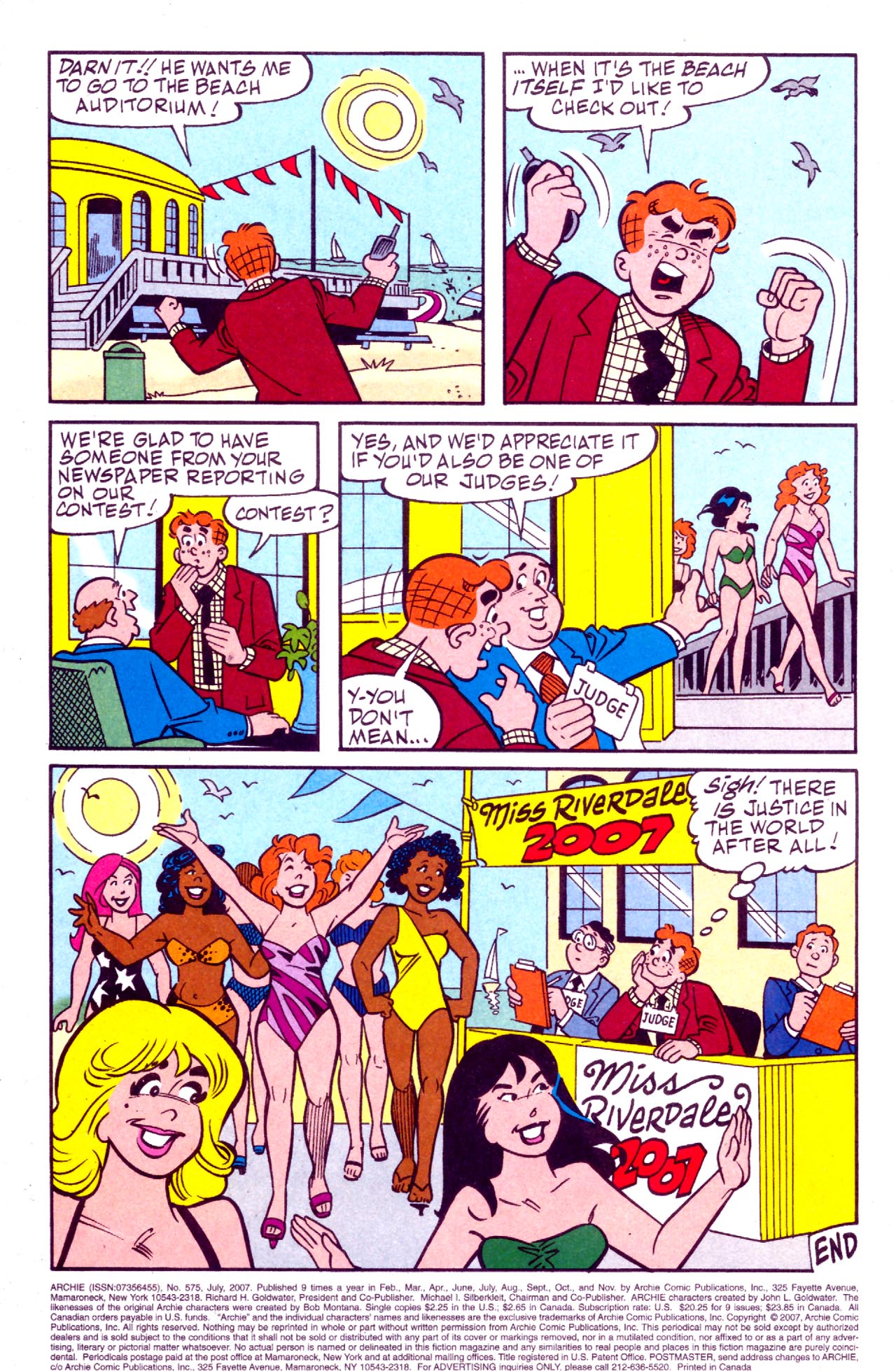 Read online Archie (1960) comic -  Issue #575 - 25