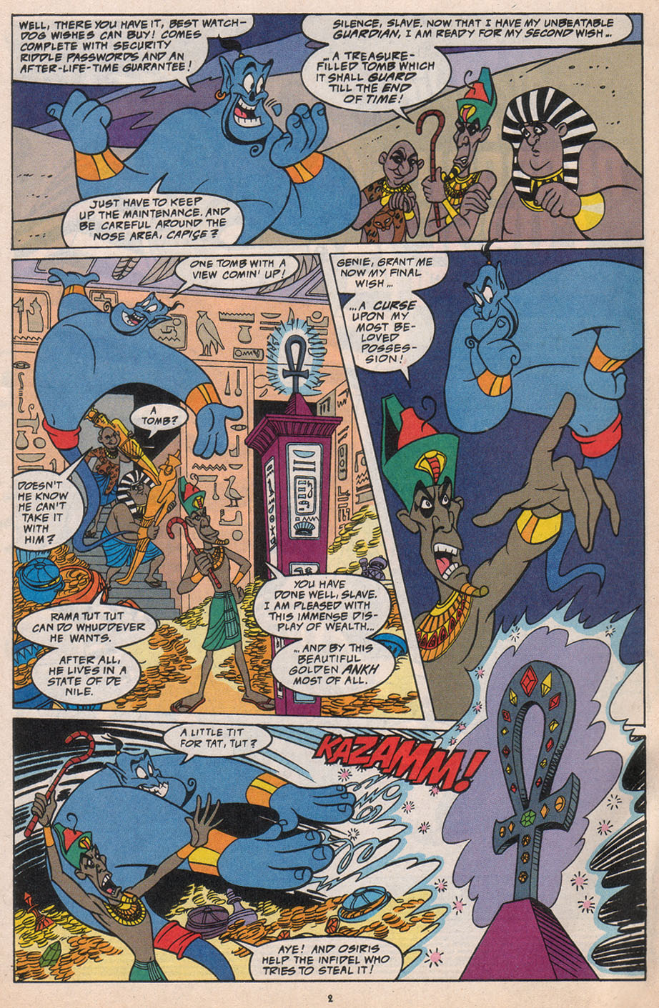 Read online Disney's Aladdin comic -  Issue #2 - 4
