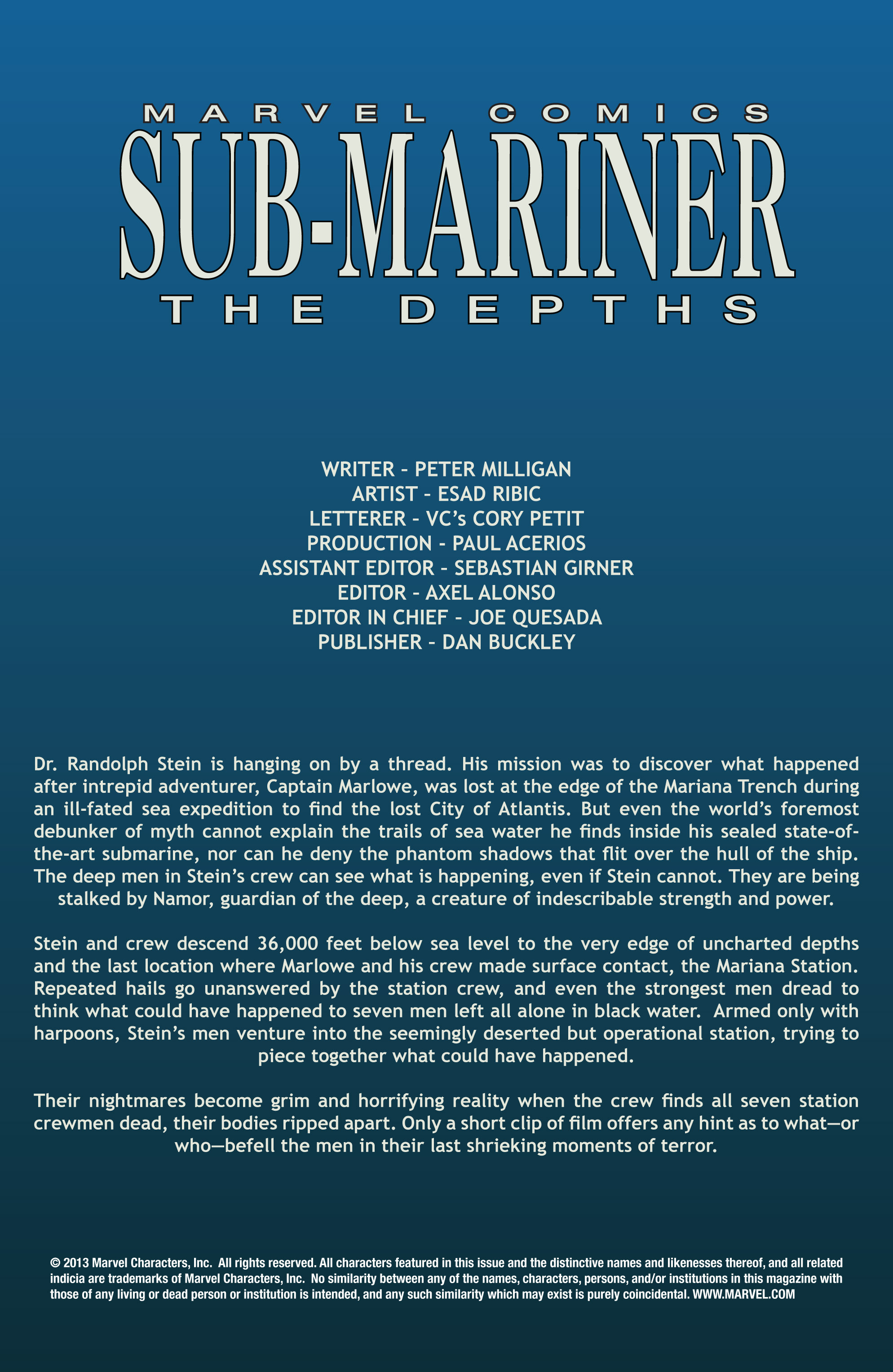 Read online Sub-Mariner: The Depths comic -  Issue #4 - 2