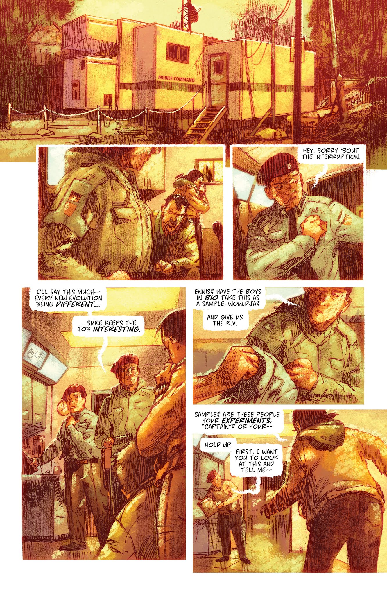 Read online Evolution comic -  Issue #8 - 12