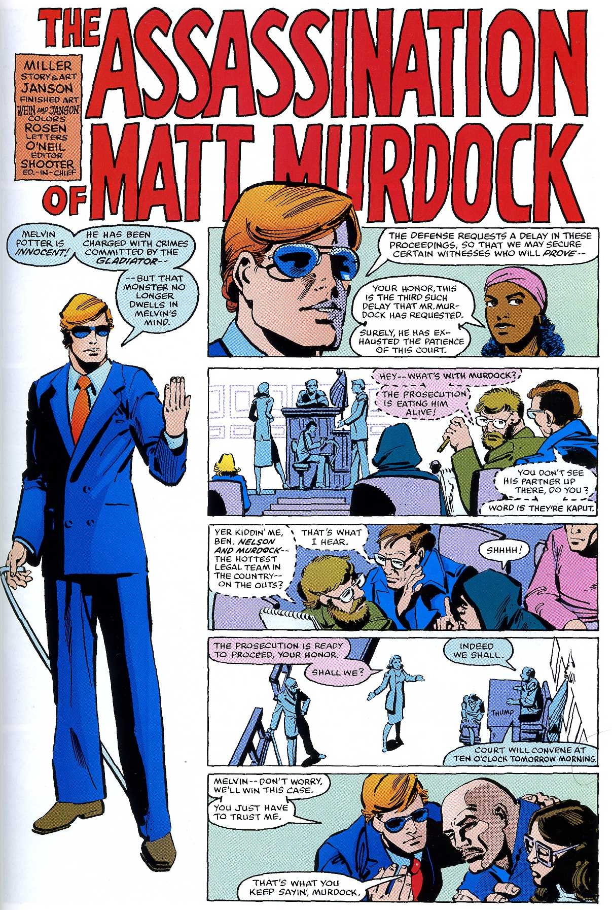 Read online Daredevil Visionaries: Frank Miller comic -  Issue # TPB 2 - 145