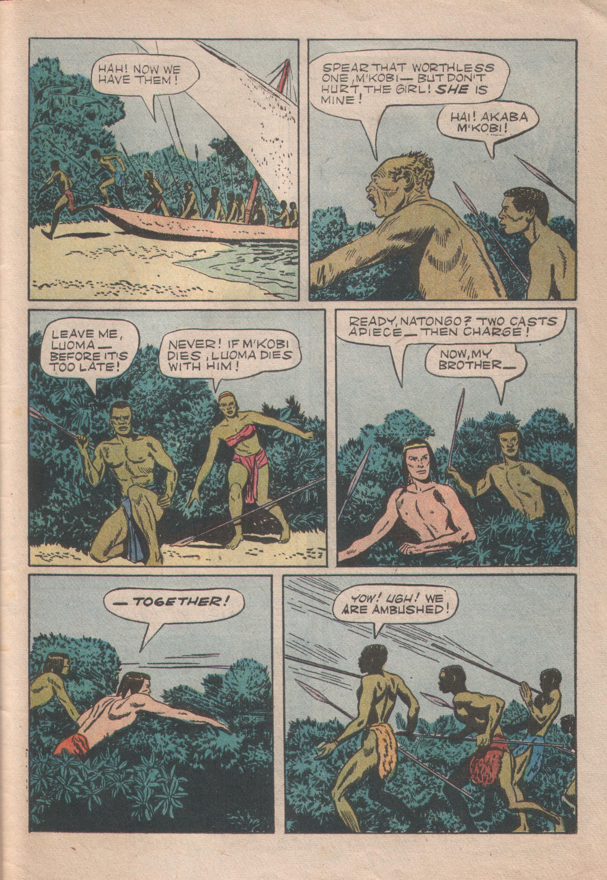 Read online Tarzan (1948) comic -  Issue #33 - 31