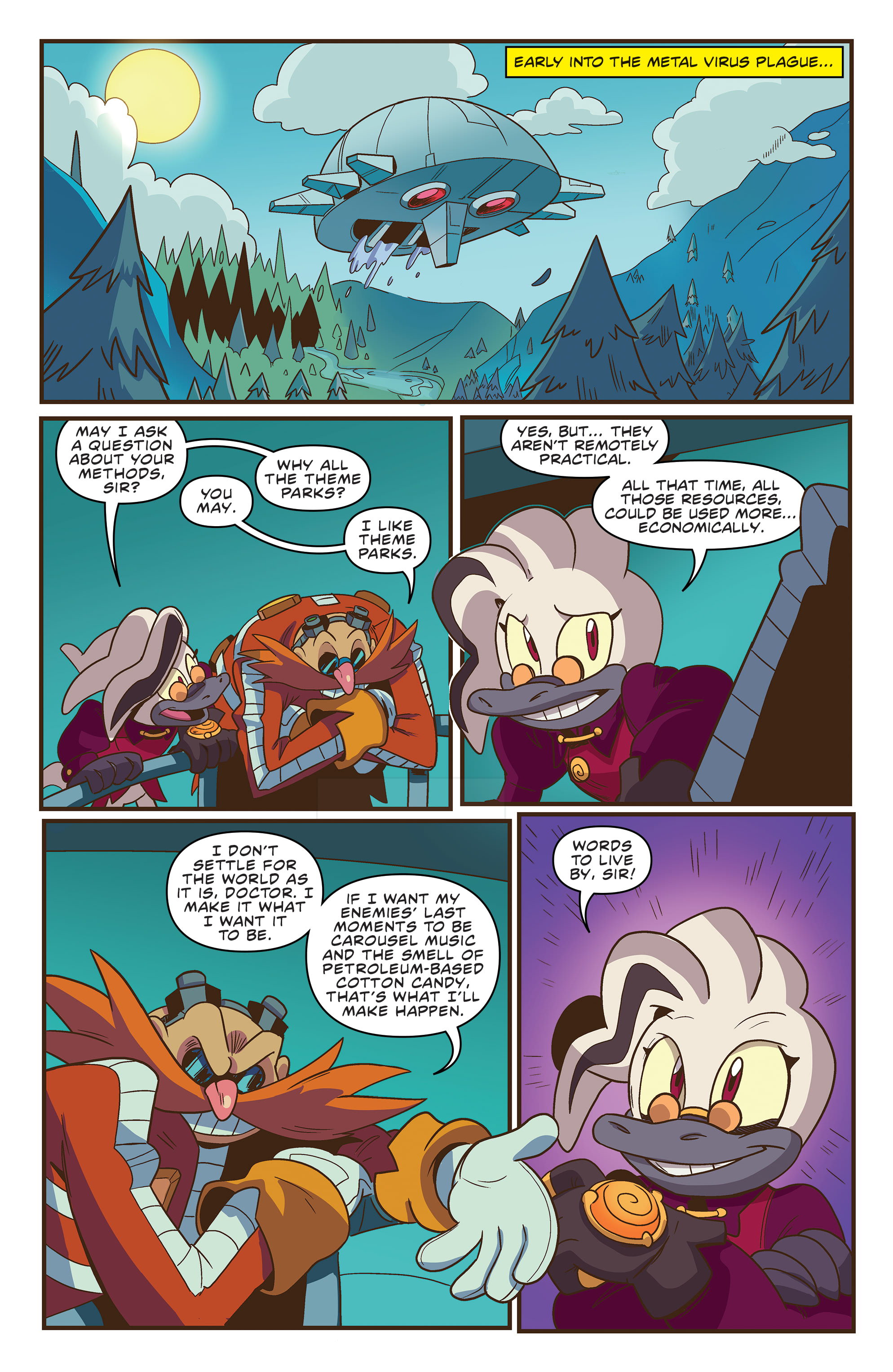 Read online Sonic the Hedgehog: Imposter Syndrome comic -  Issue #4 - 5