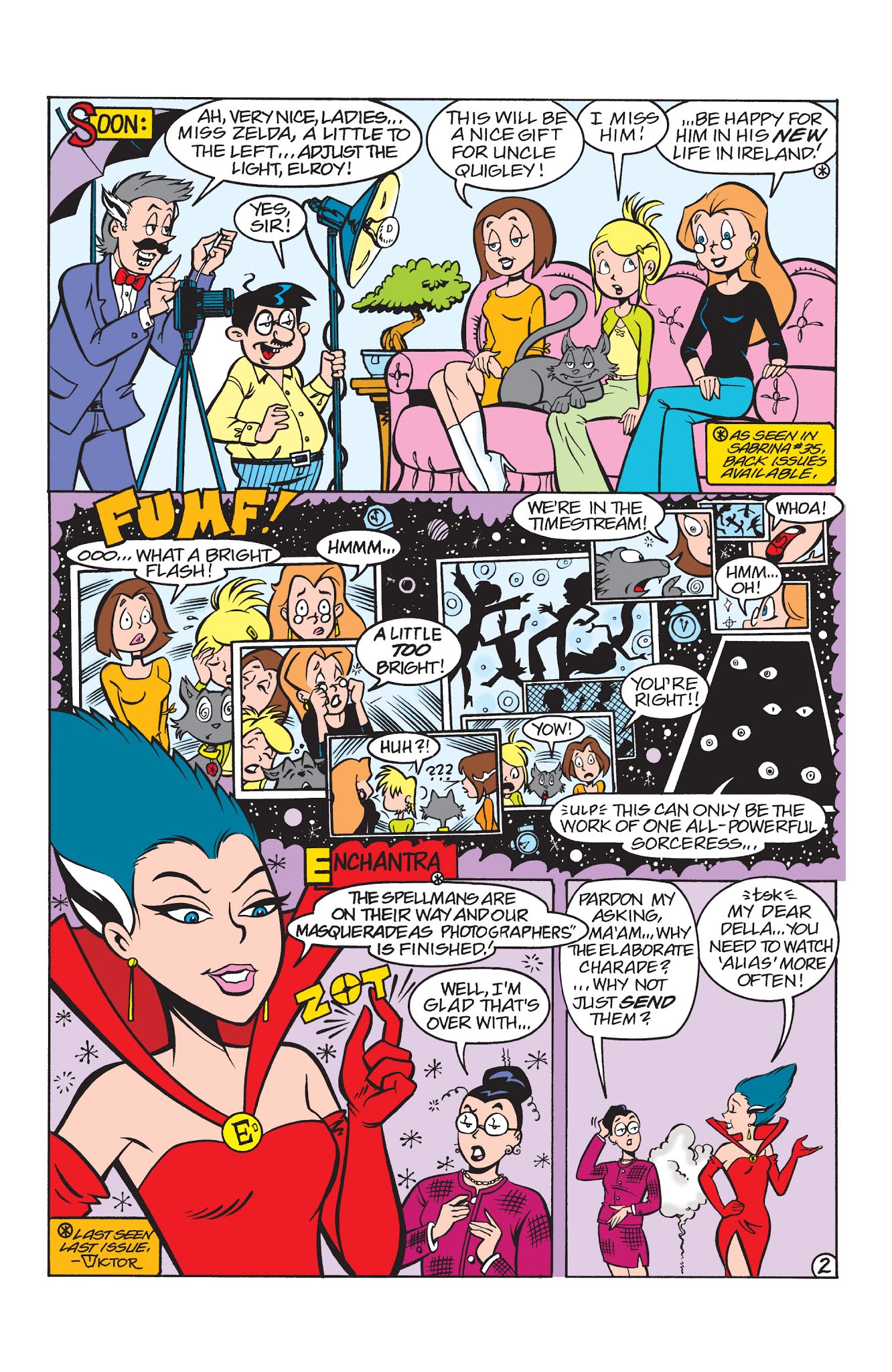 Read online Sabrina the Teenage Witch (2000) comic -  Issue #38 - 3
