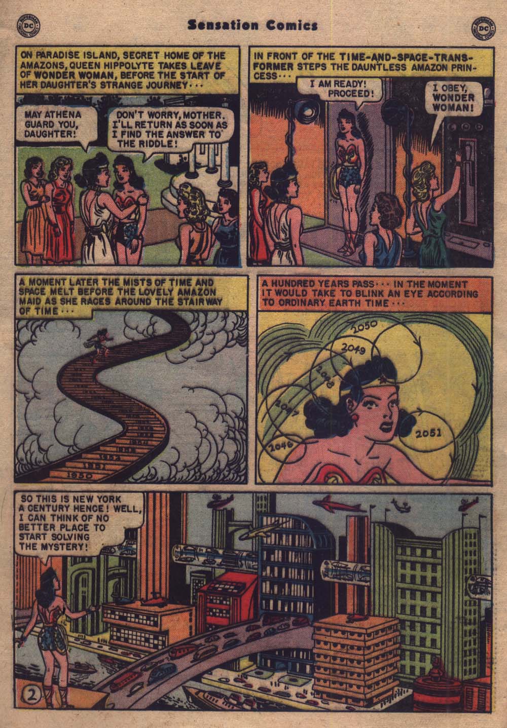 Read online Sensation (Mystery) Comics comic -  Issue #103 - 3