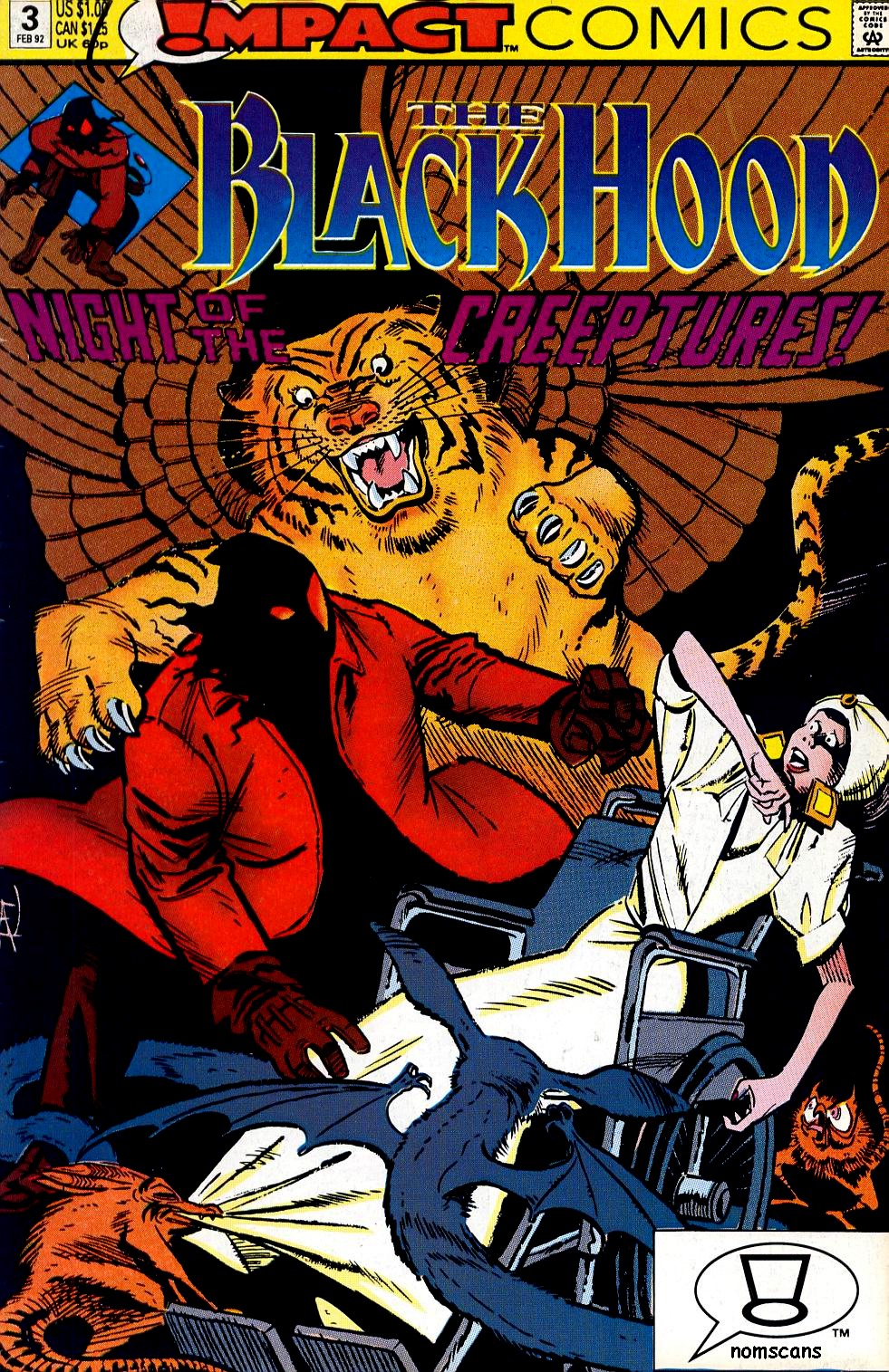 Read online The Black Hood (1991) comic -  Issue #3 - 1