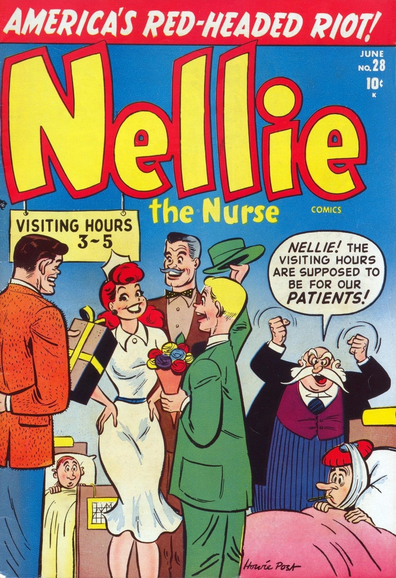 Read online Nellie The Nurse (1945) comic -  Issue #28 - 1