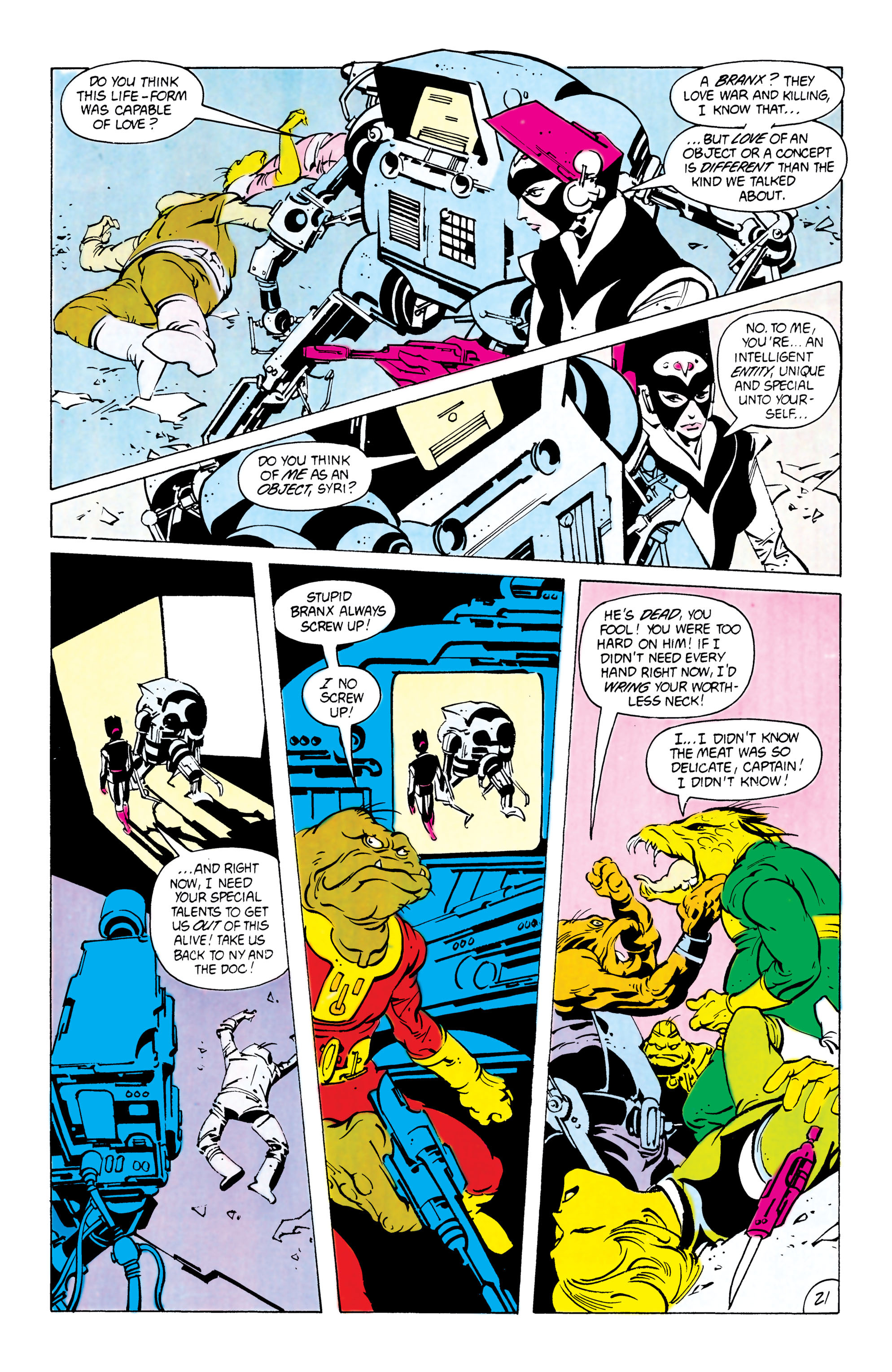 Read online The Omega Men (1983) comic -  Issue #21 - 22