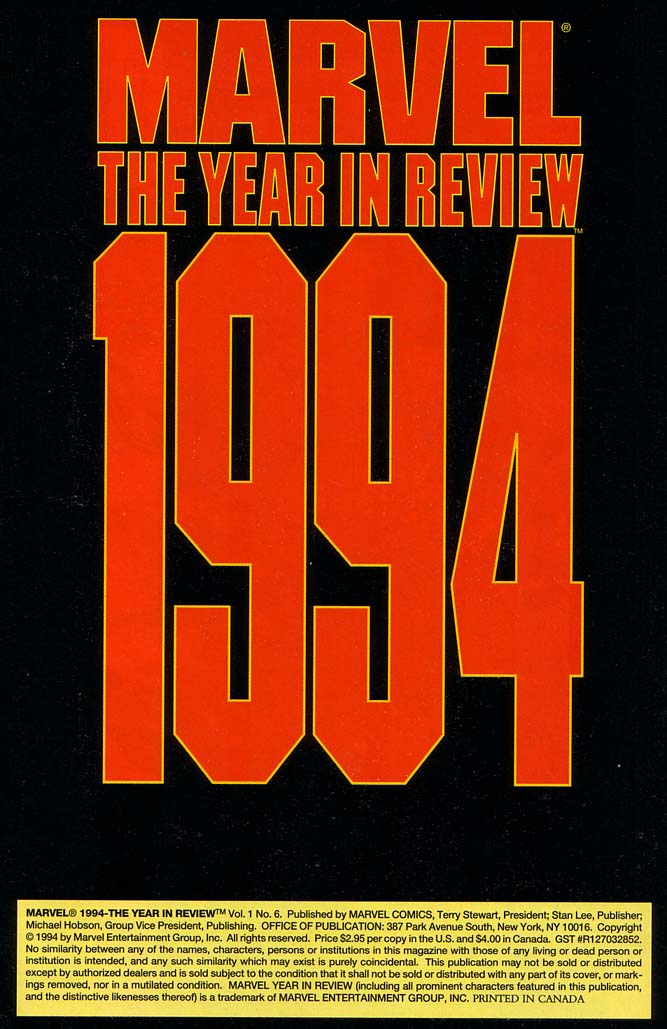 Read online Marvel: The Year-in-Review comic -  Issue #6 - 3