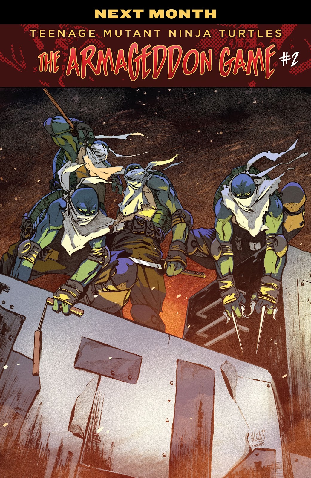 Teenage Mutant Ninja Turtles: The Armageddon Game issue 1 - Page 32