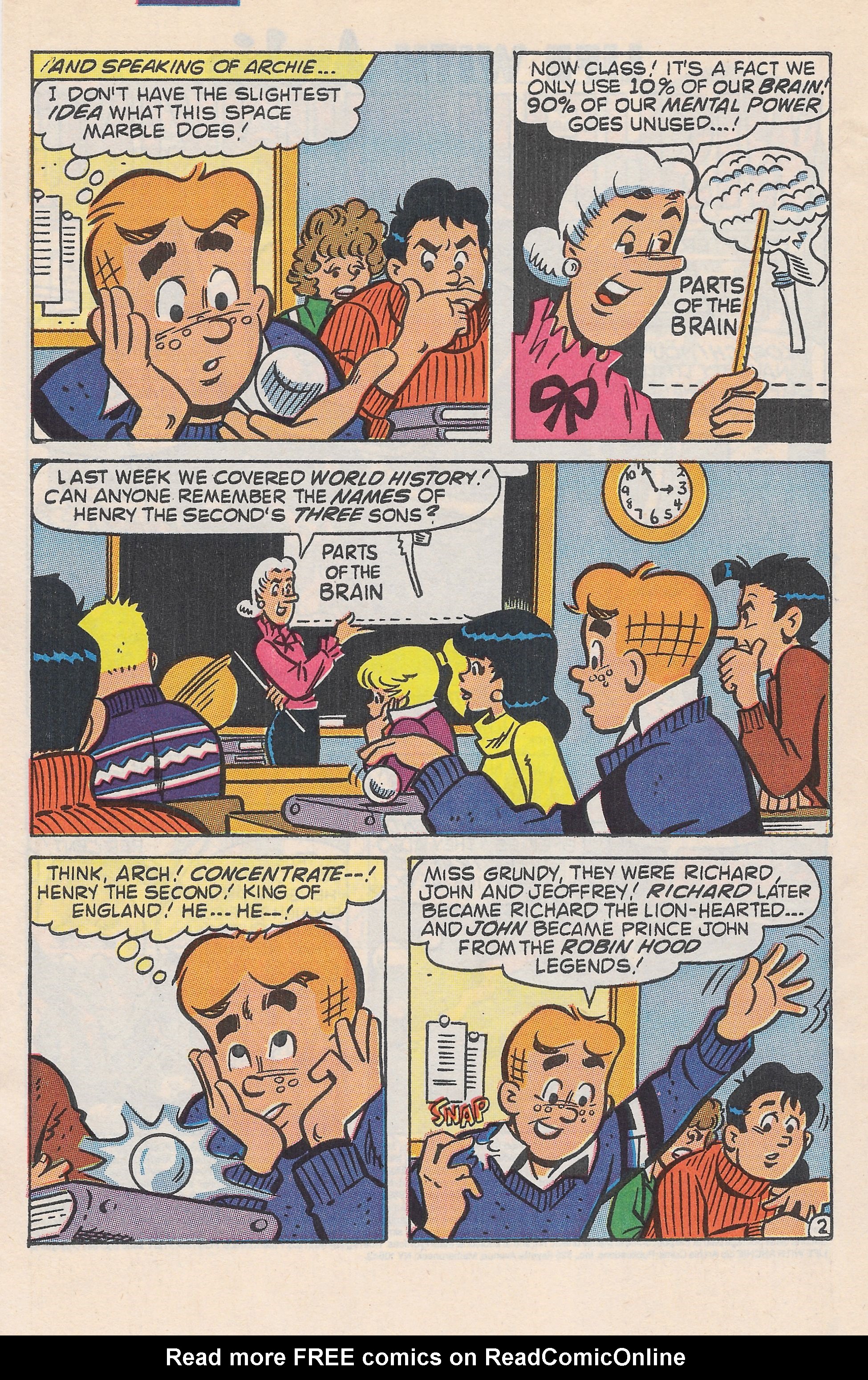 Read online Life With Archie (1958) comic -  Issue #275 - 4