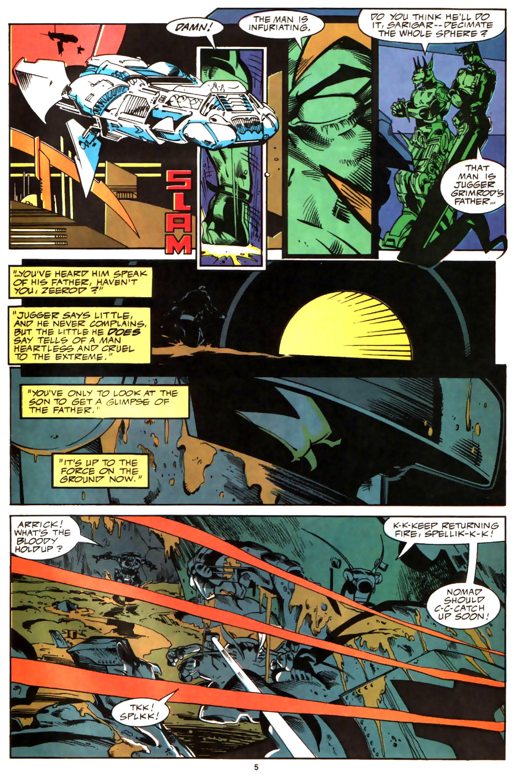 Read online Alien Legion (1987) comic -  Issue #16 - 8