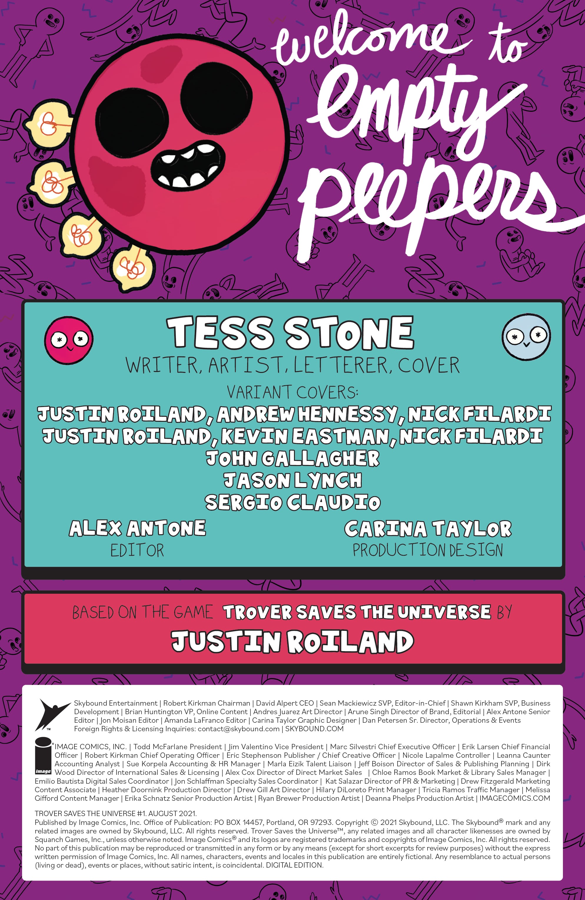 Read online Trover Saves The Universe comic -  Issue #1 - 2