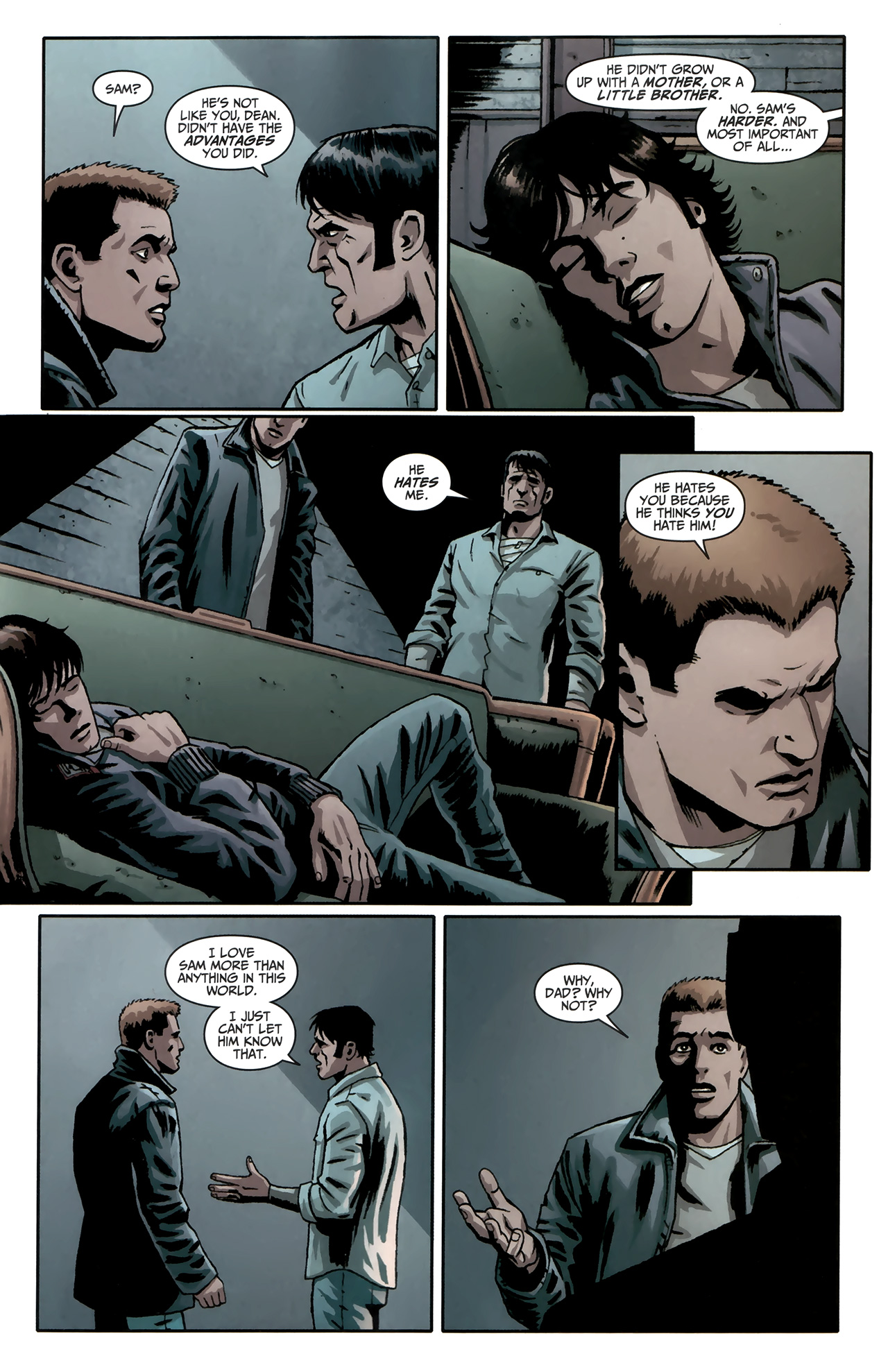 Read online Supernatural: Beginning's End comic -  Issue #6 - 16