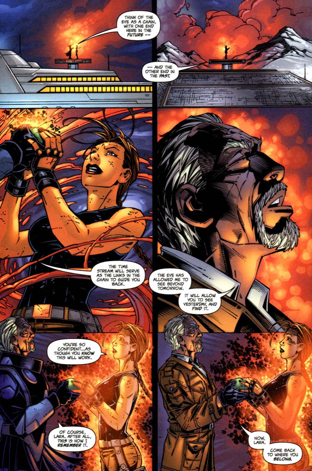 Read online Tomb Raider: The Series comic -  Issue #20 - 21