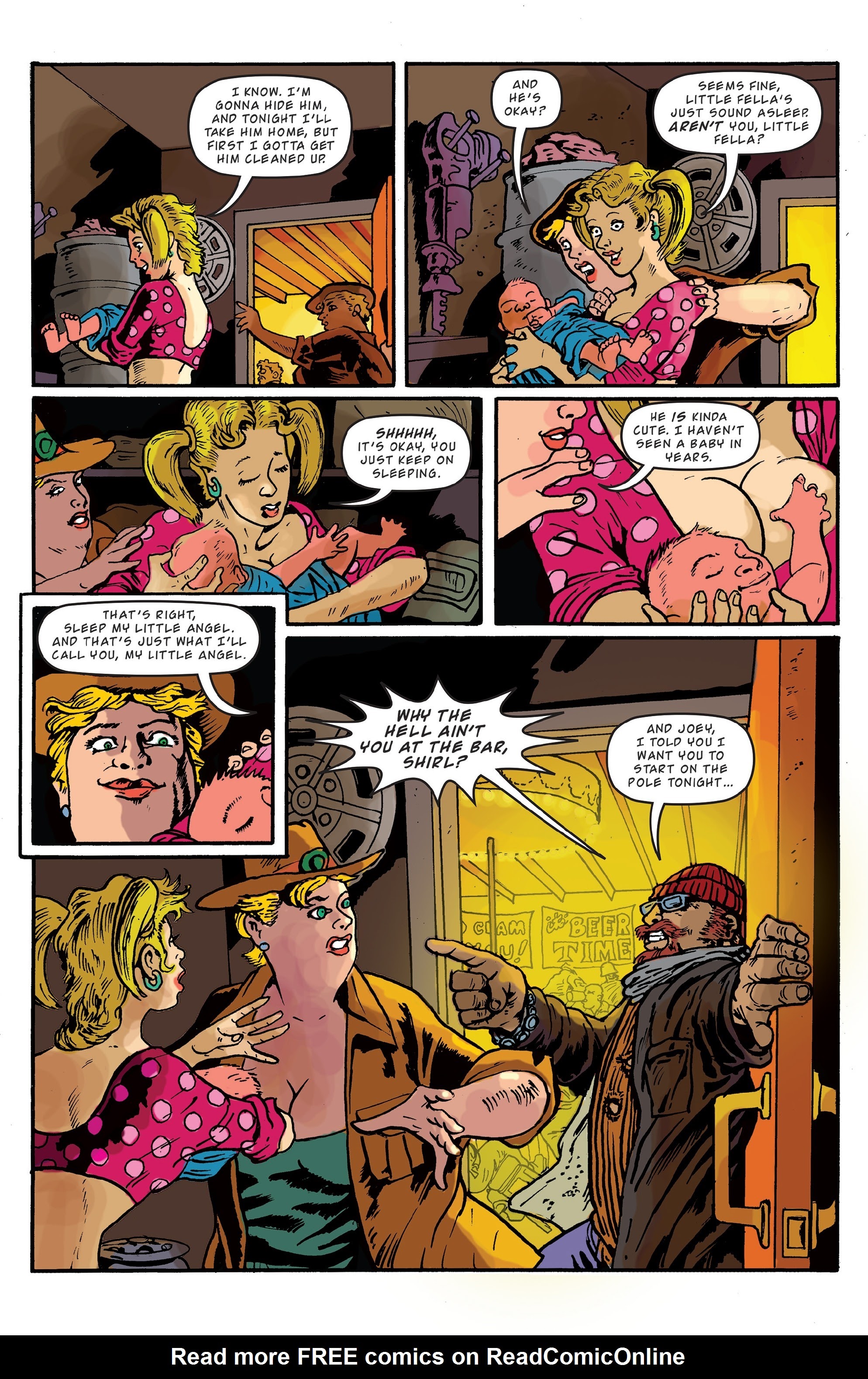 Read online Baby Badass comic -  Issue #1 - 10