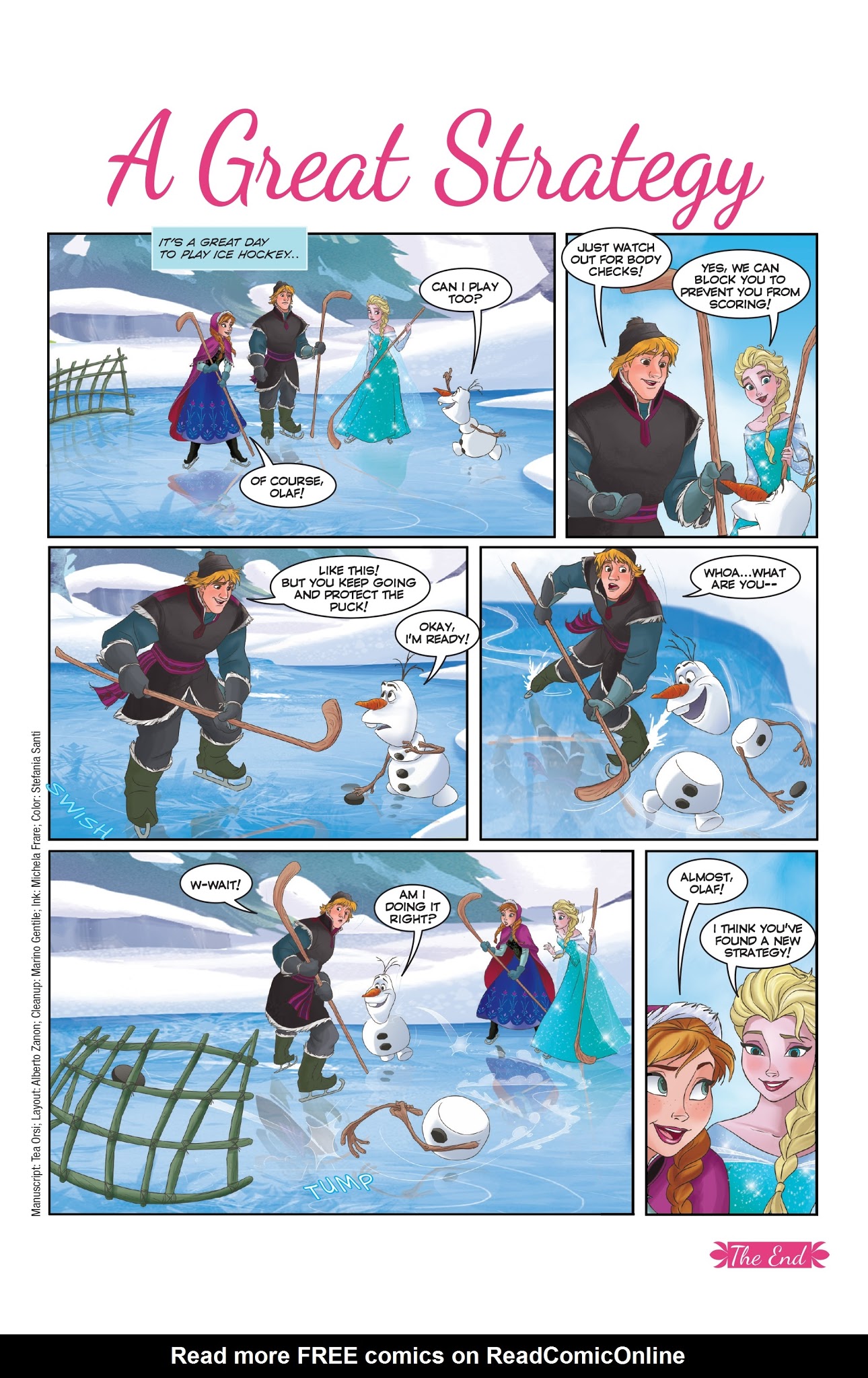 Read online Disney Frozen comic -  Issue #8 - 27