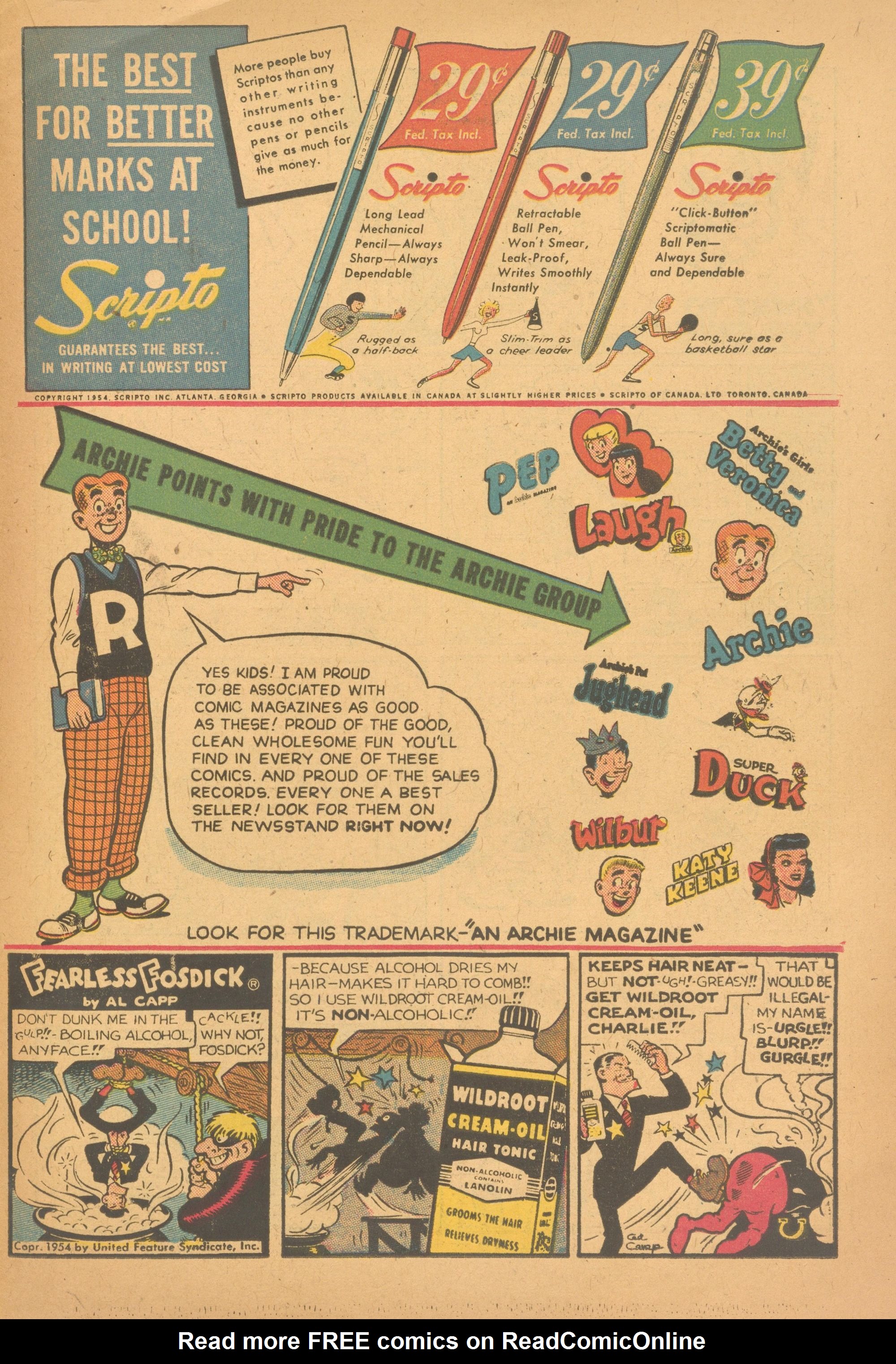 Read online Super Duck Comics comic -  Issue #59 - 23