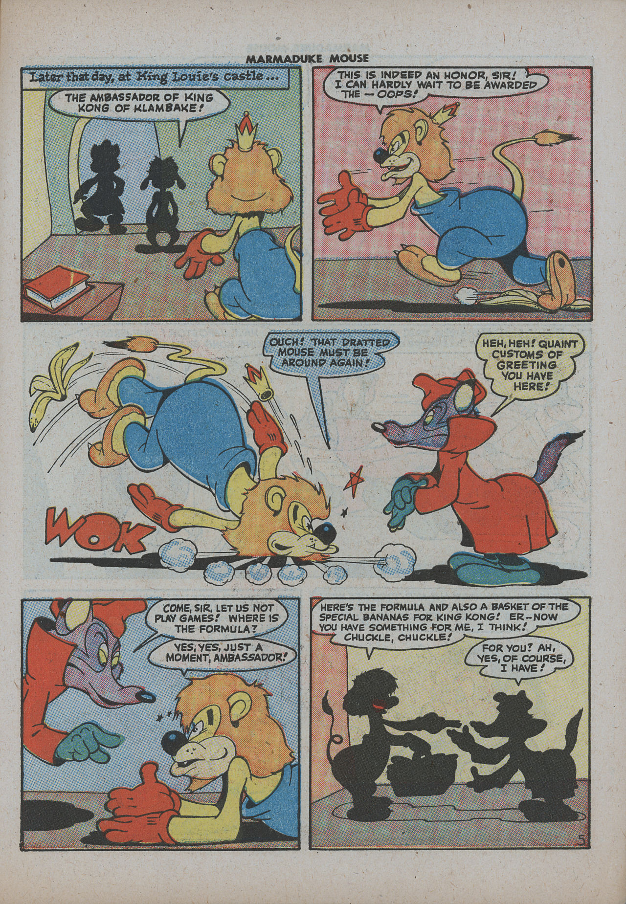 Read online Marmaduke Mouse comic -  Issue #5 - 7