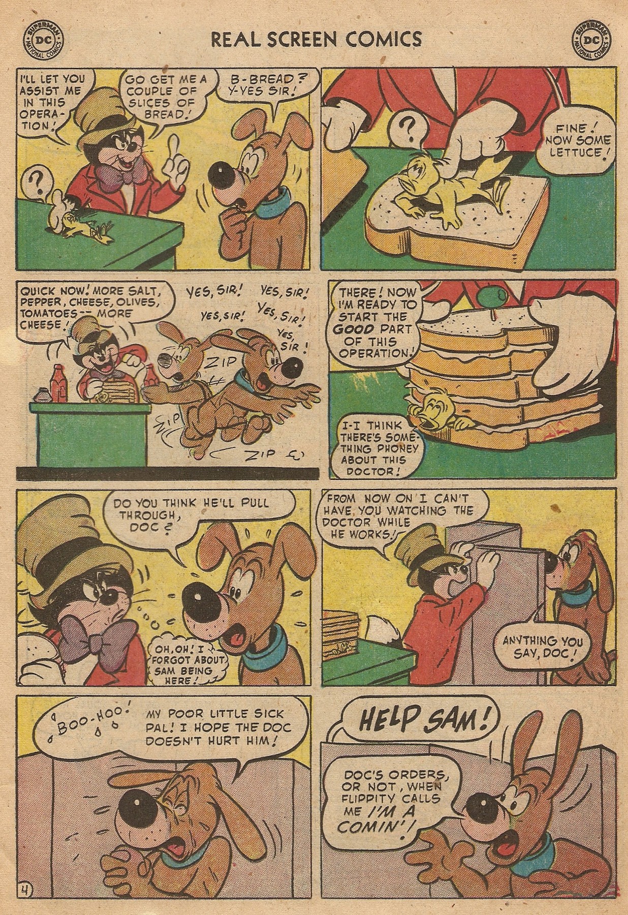 Read online Real Screen Comics comic -  Issue #54 - 23