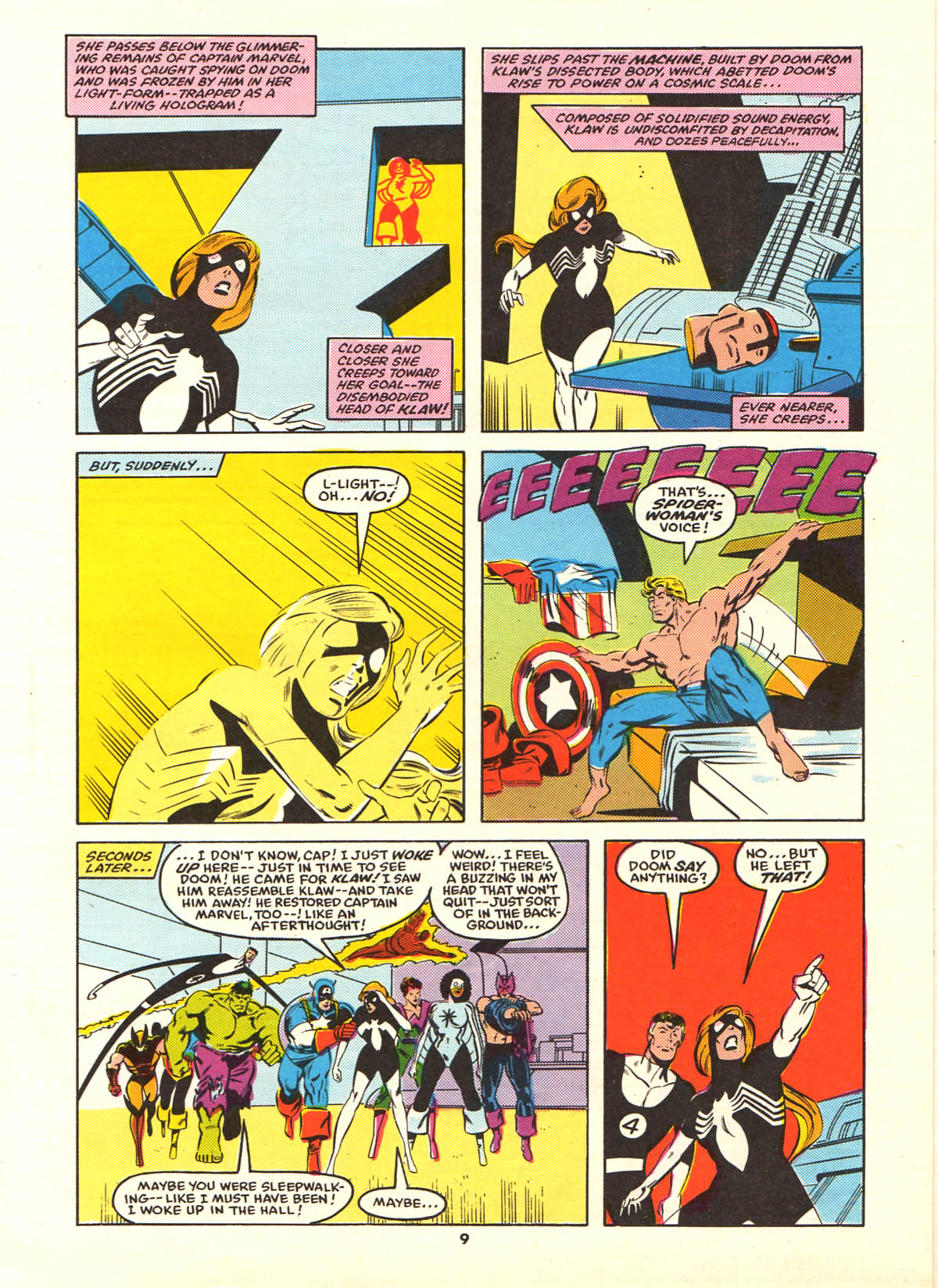 Read online Secret Wars (1985) comic -  Issue #25 - 9