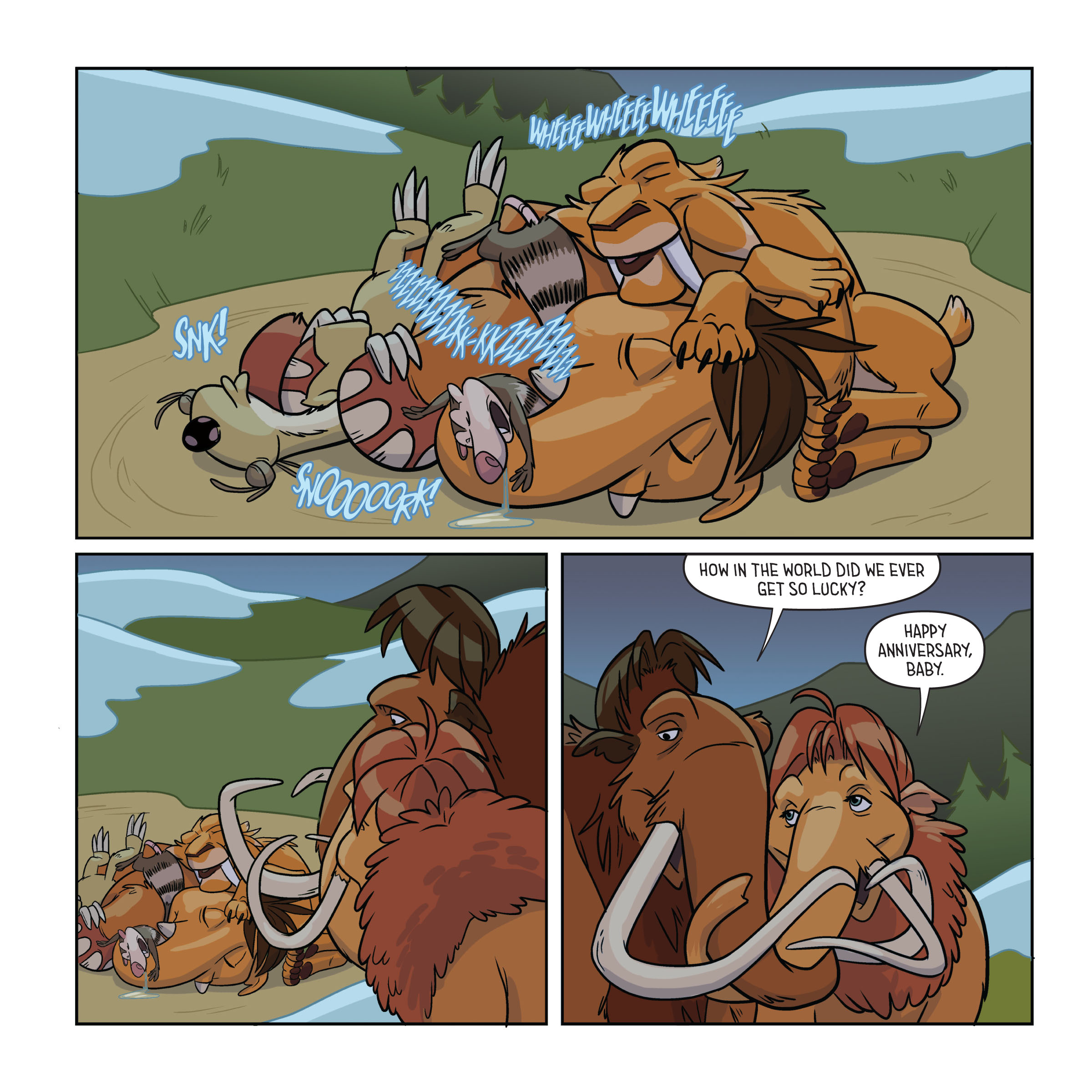 Read online Ice Age: Playing Favorites comic -  Issue # Full - 24