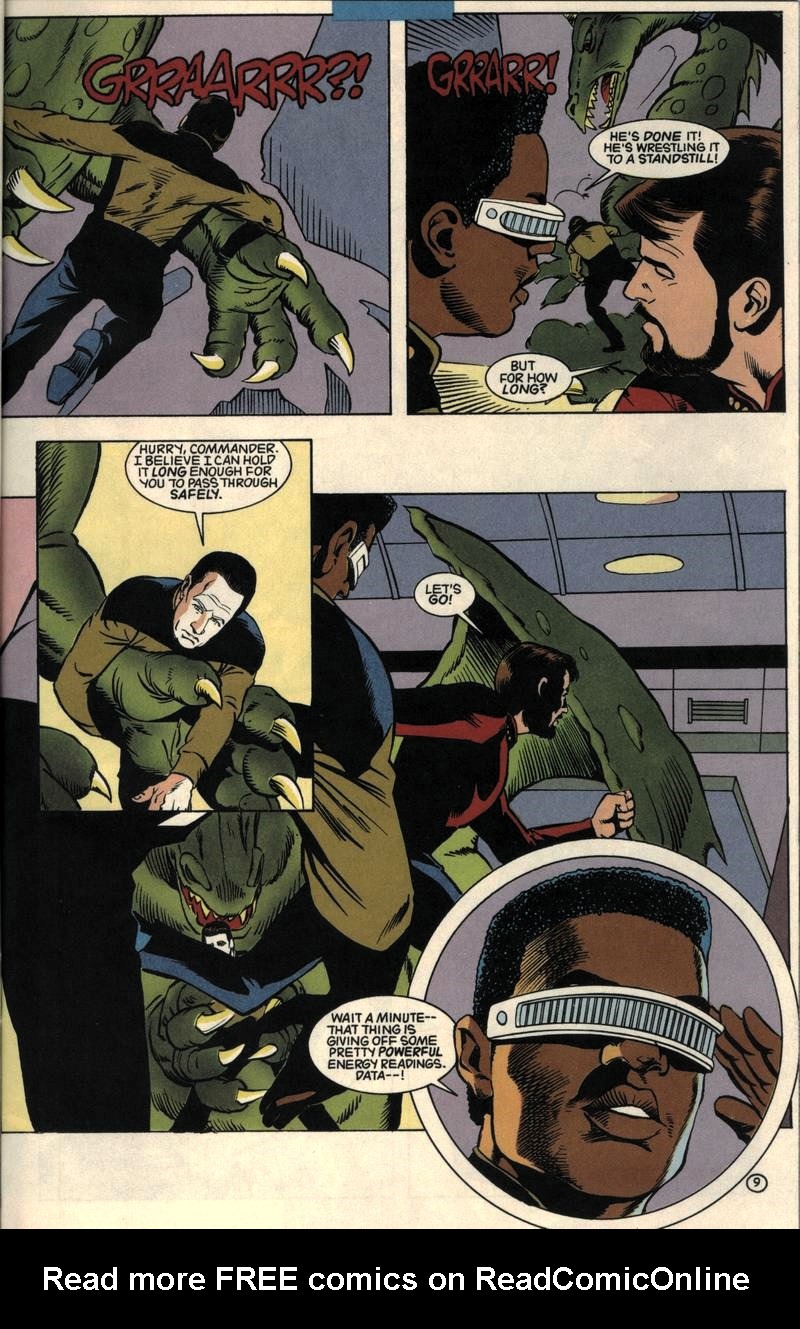 Read online Star Trek: The Next Generation (1989) comic -  Issue #46 - 10