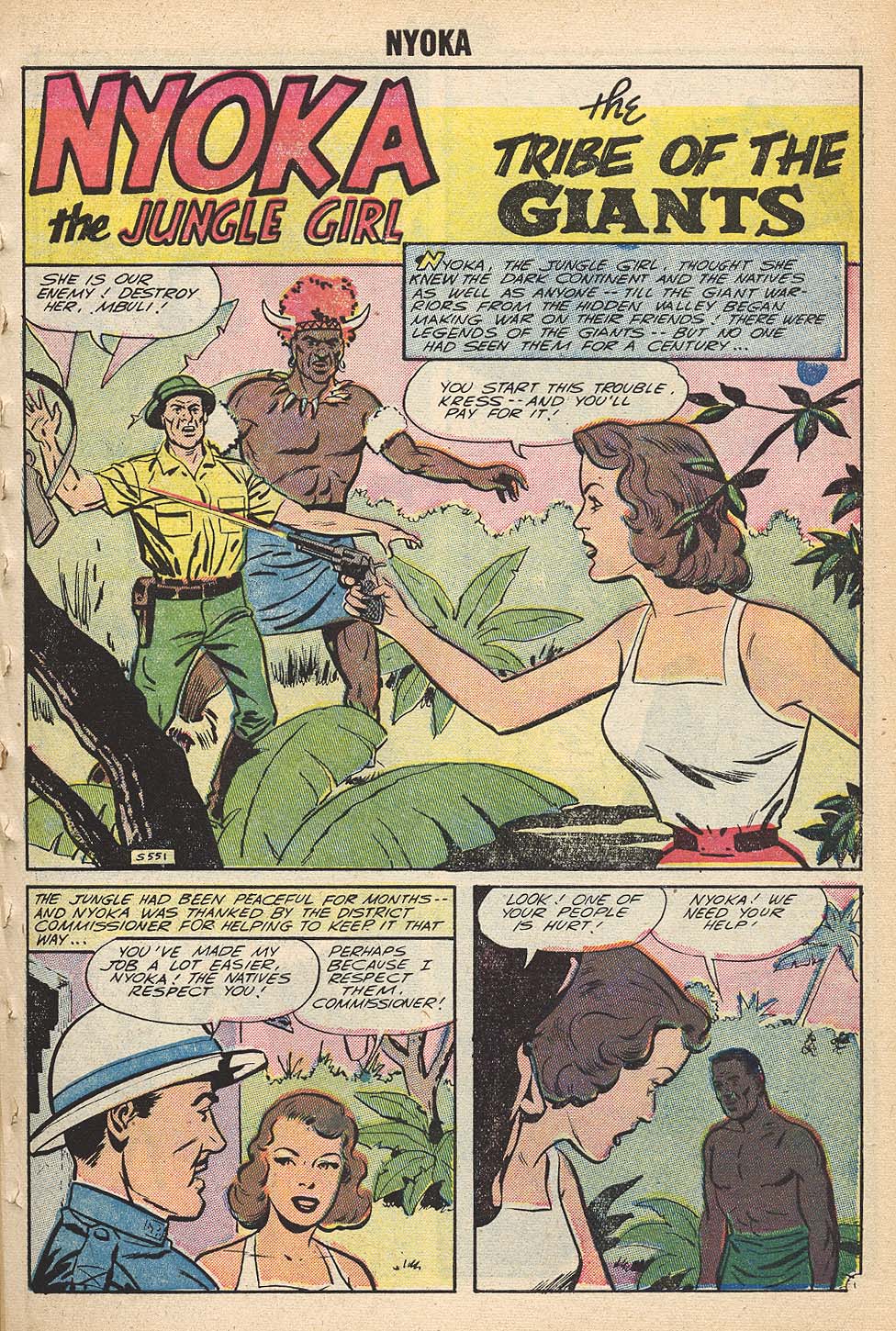 Read online Nyoka the Jungle Girl (1955) comic -  Issue #17 - 7