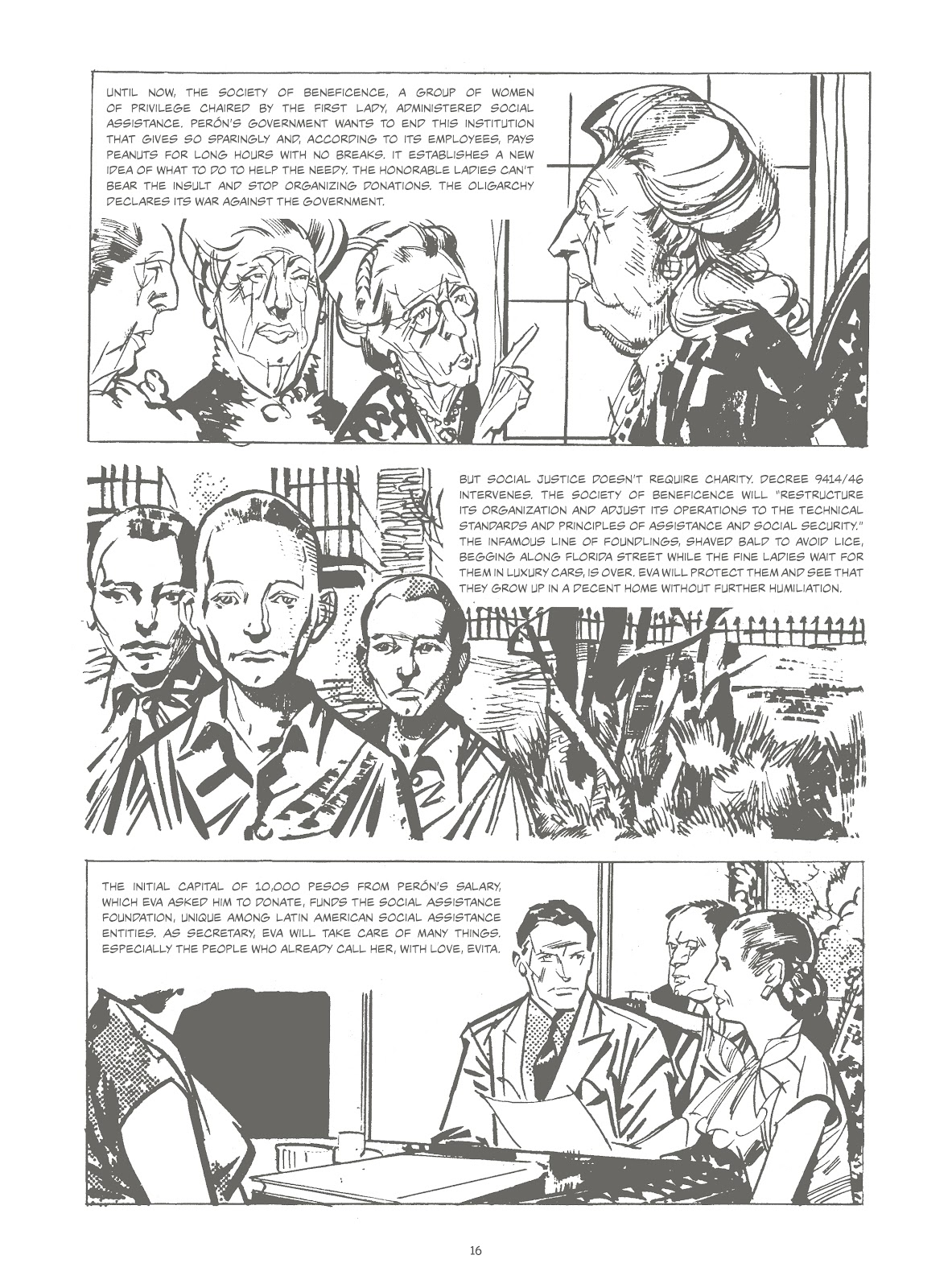 Evita, the Life and Work of Eva Perón issue TPB - Page 21