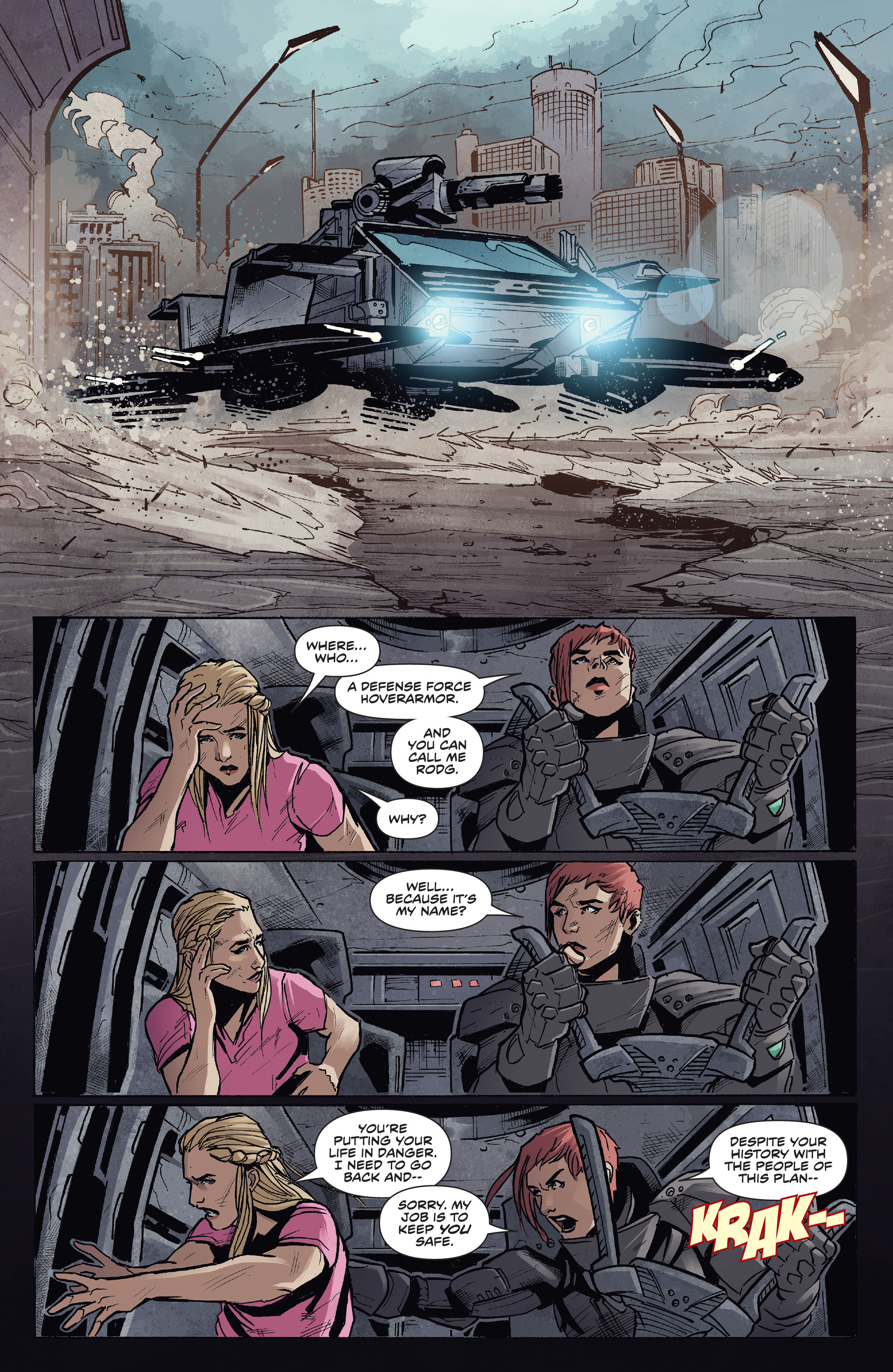 Read online Saban's Power Rangers: The Psycho Path comic -  Issue # TPB - 14