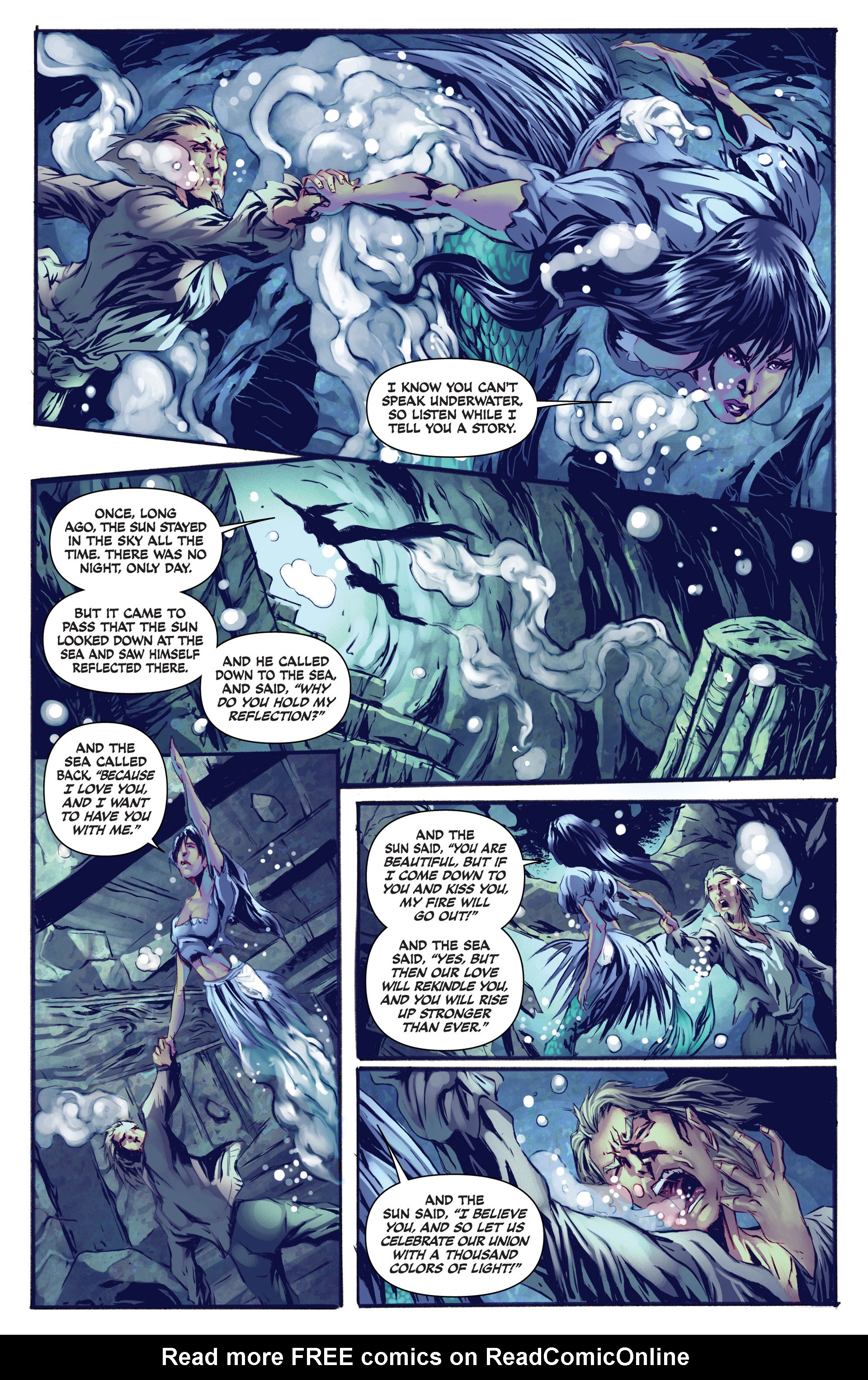 Read online Damsels: Mermaids comic -  Issue #5 - 13